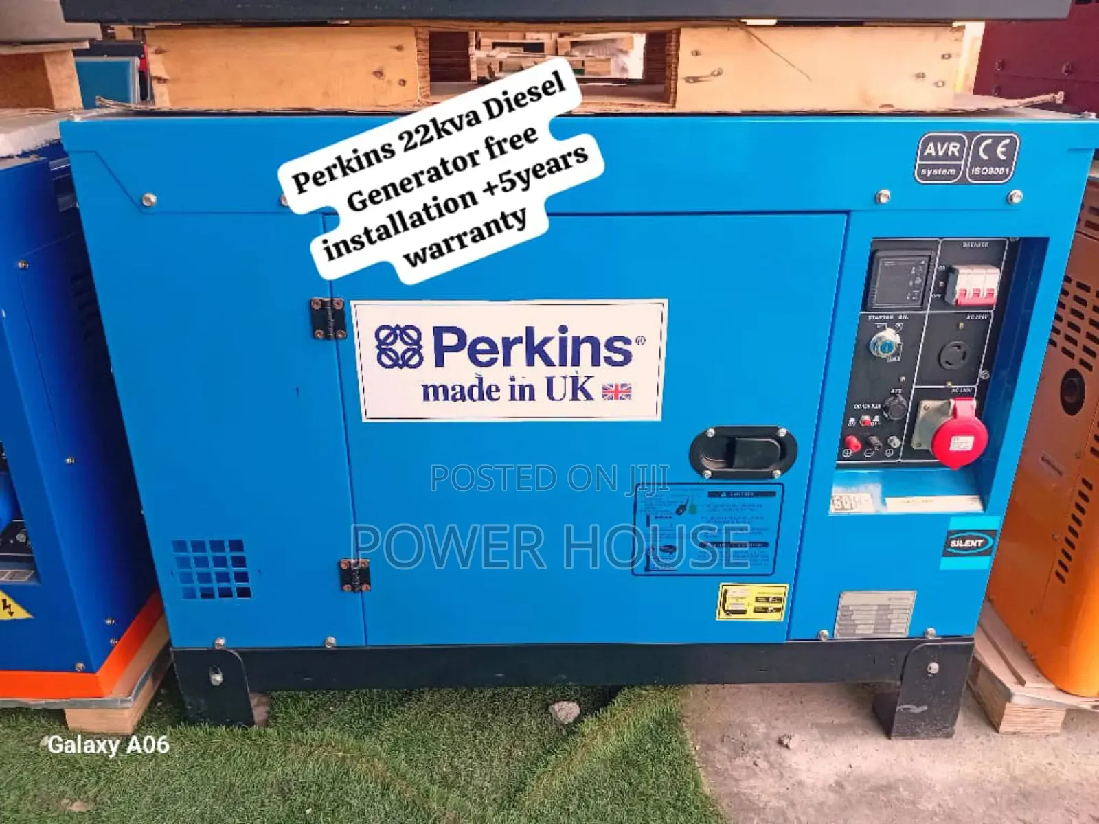 Term Turner Perkins Diesel Generator 22kva Silent Perkins Generator