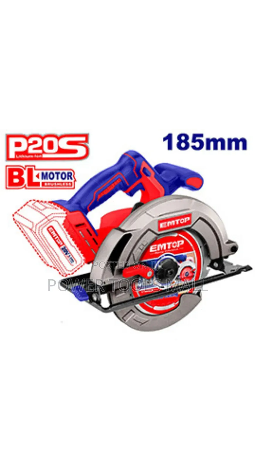 Cordless Circular Saw Emtop