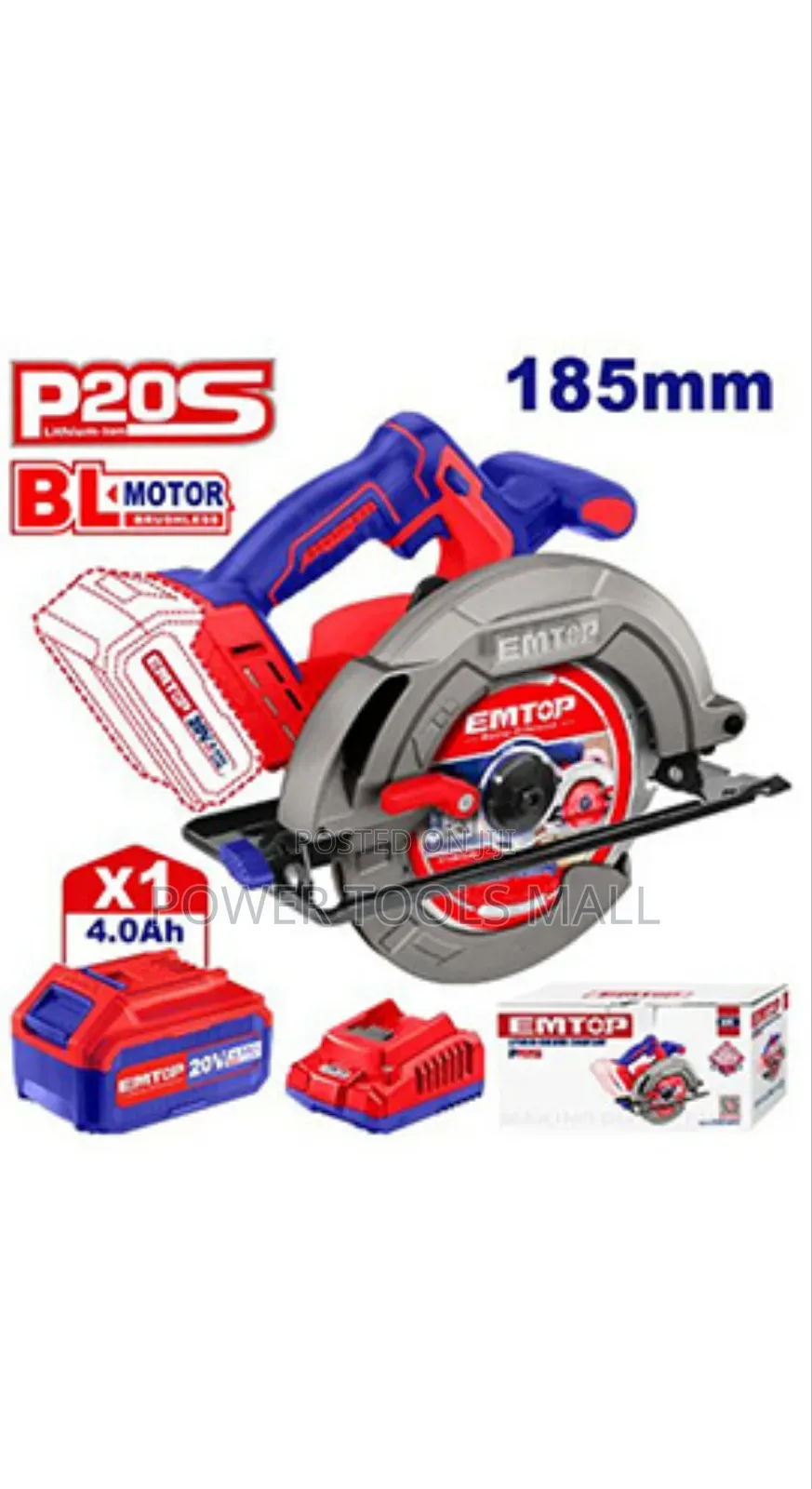 Cordless Circular Saw Emtop