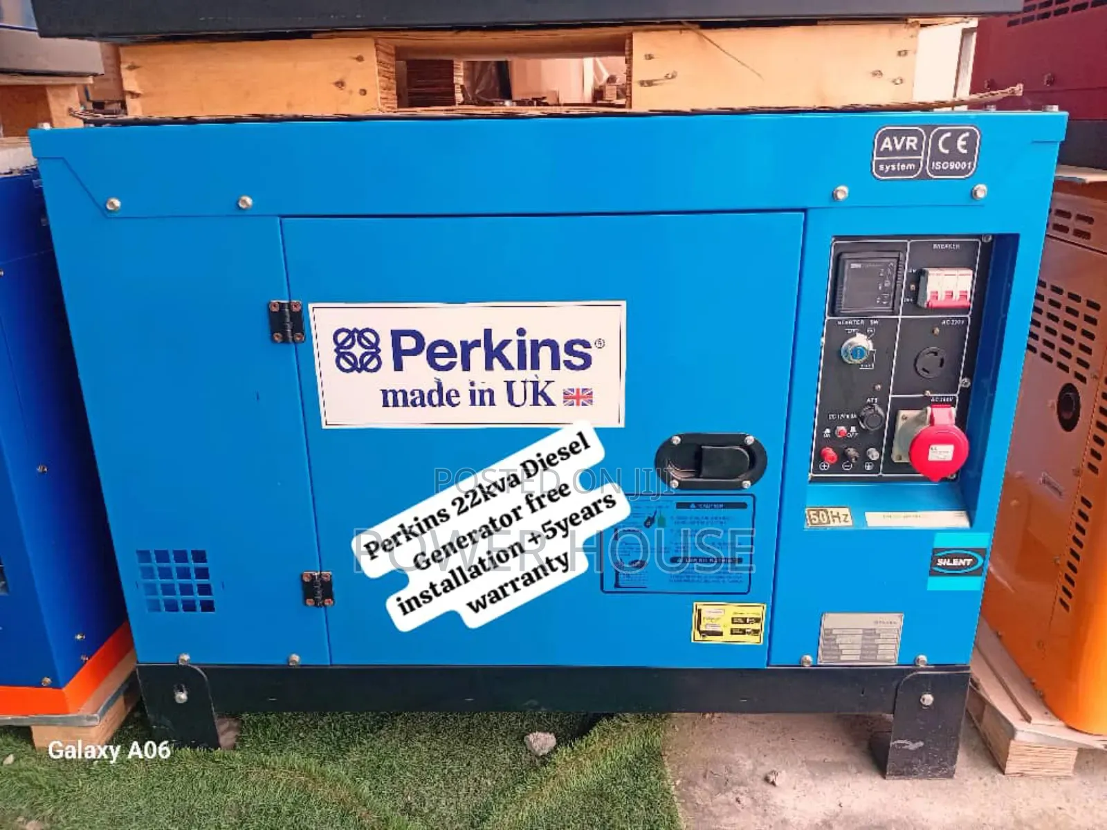 Plu Play Perkins Diesel Generator 22kva Silent Perkins Generator
