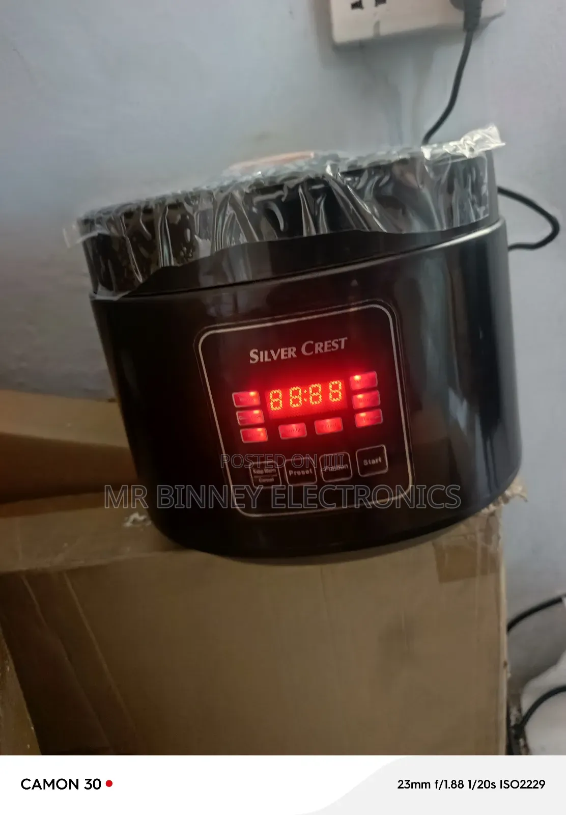 Silver Crest Rice Cooker