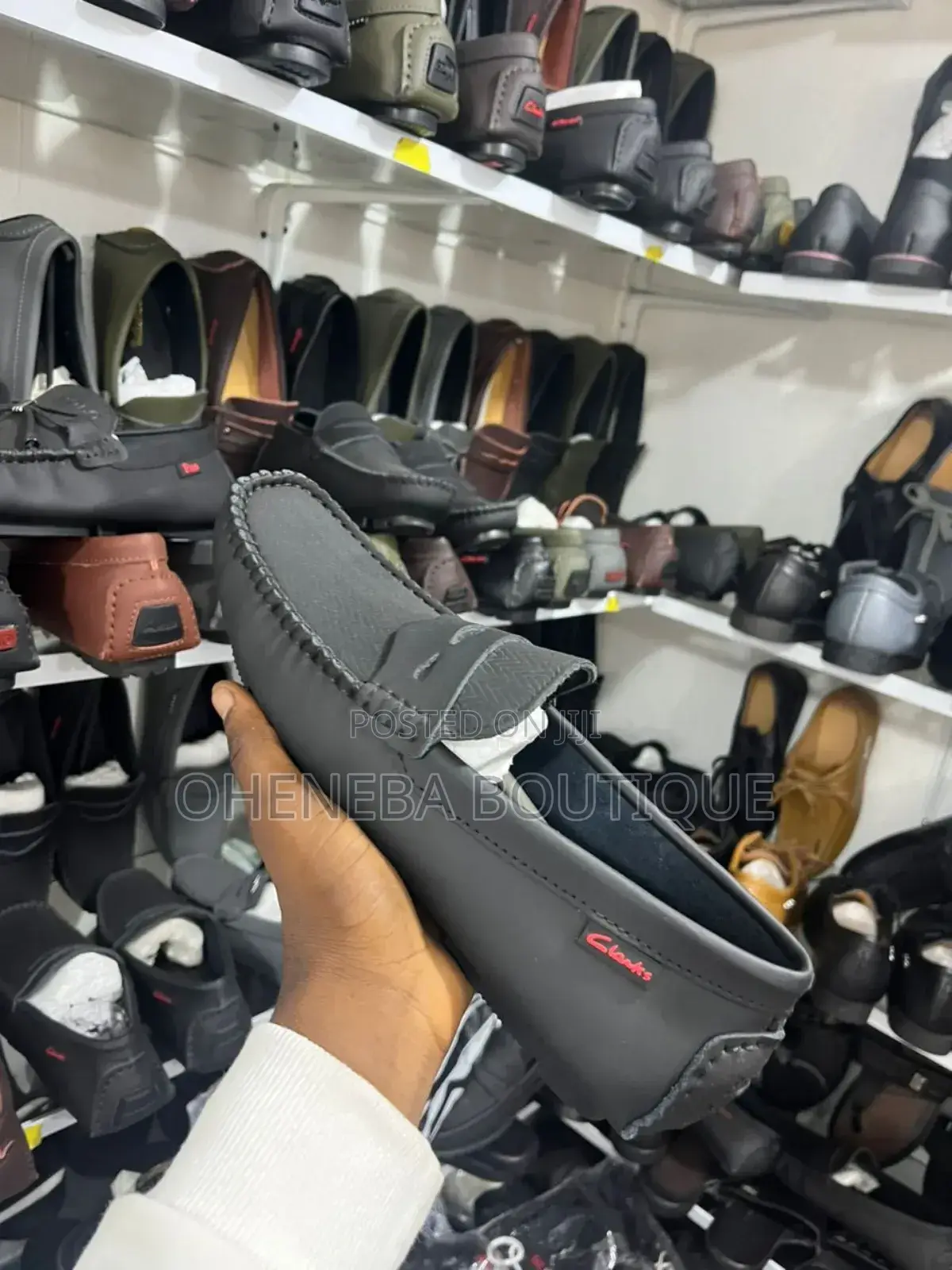 Plain Black Shoes Available for Men (Loafers)