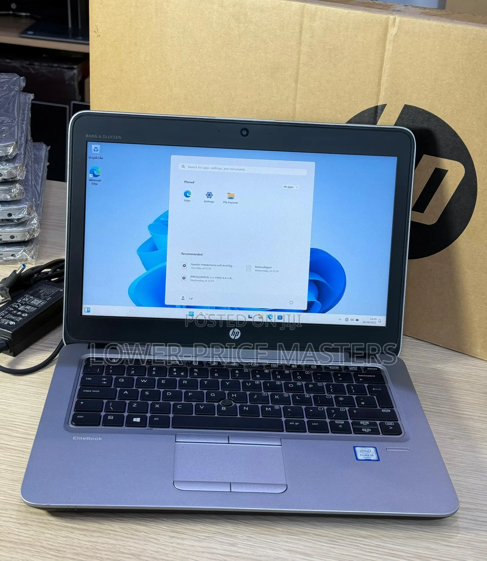 New Laptop HP EliteBook 820 G3 8GB Intel Core I5 SSD 256GB