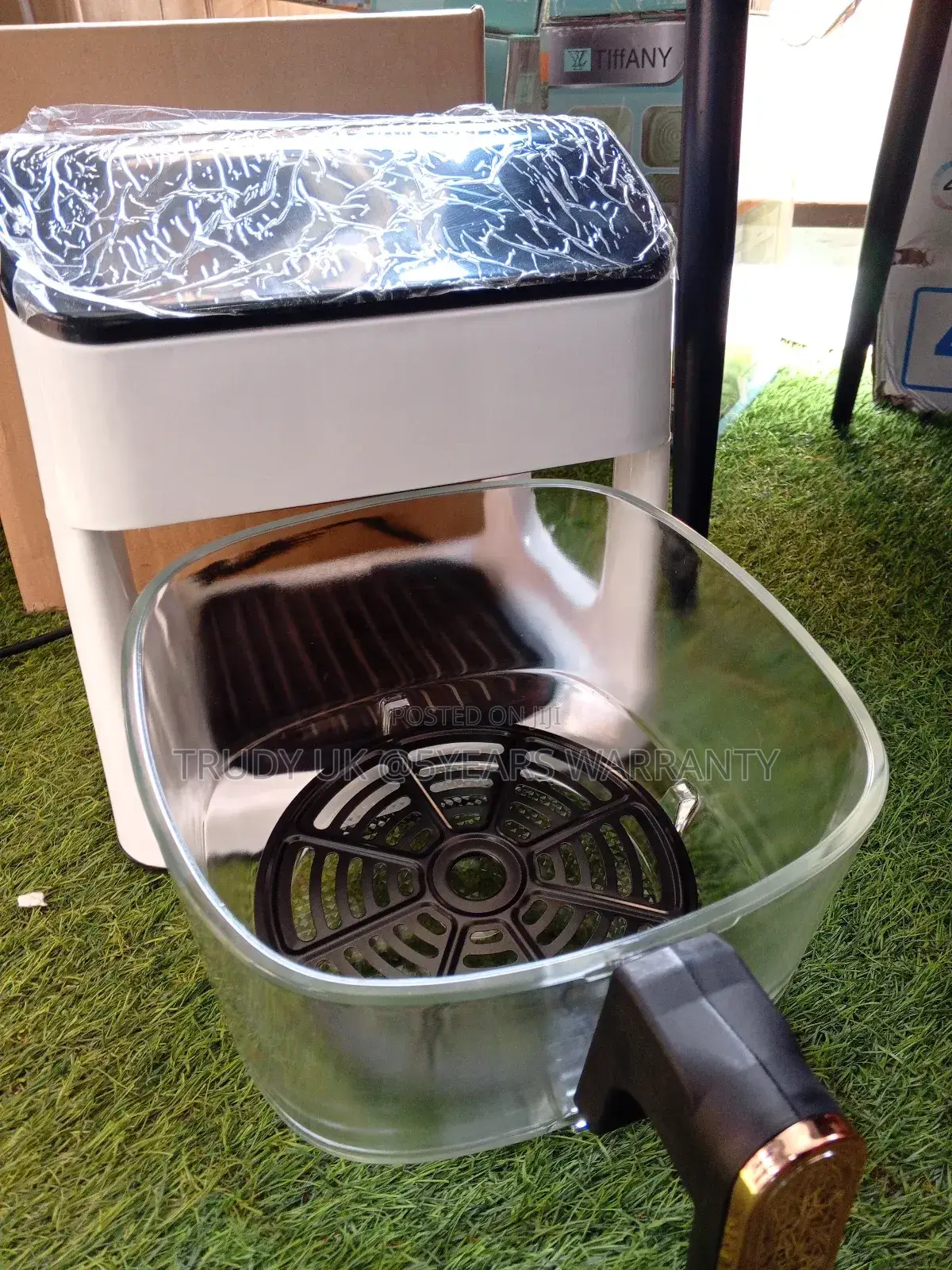 Tiffany 1350w Compact Air Fryer With Easy Storage