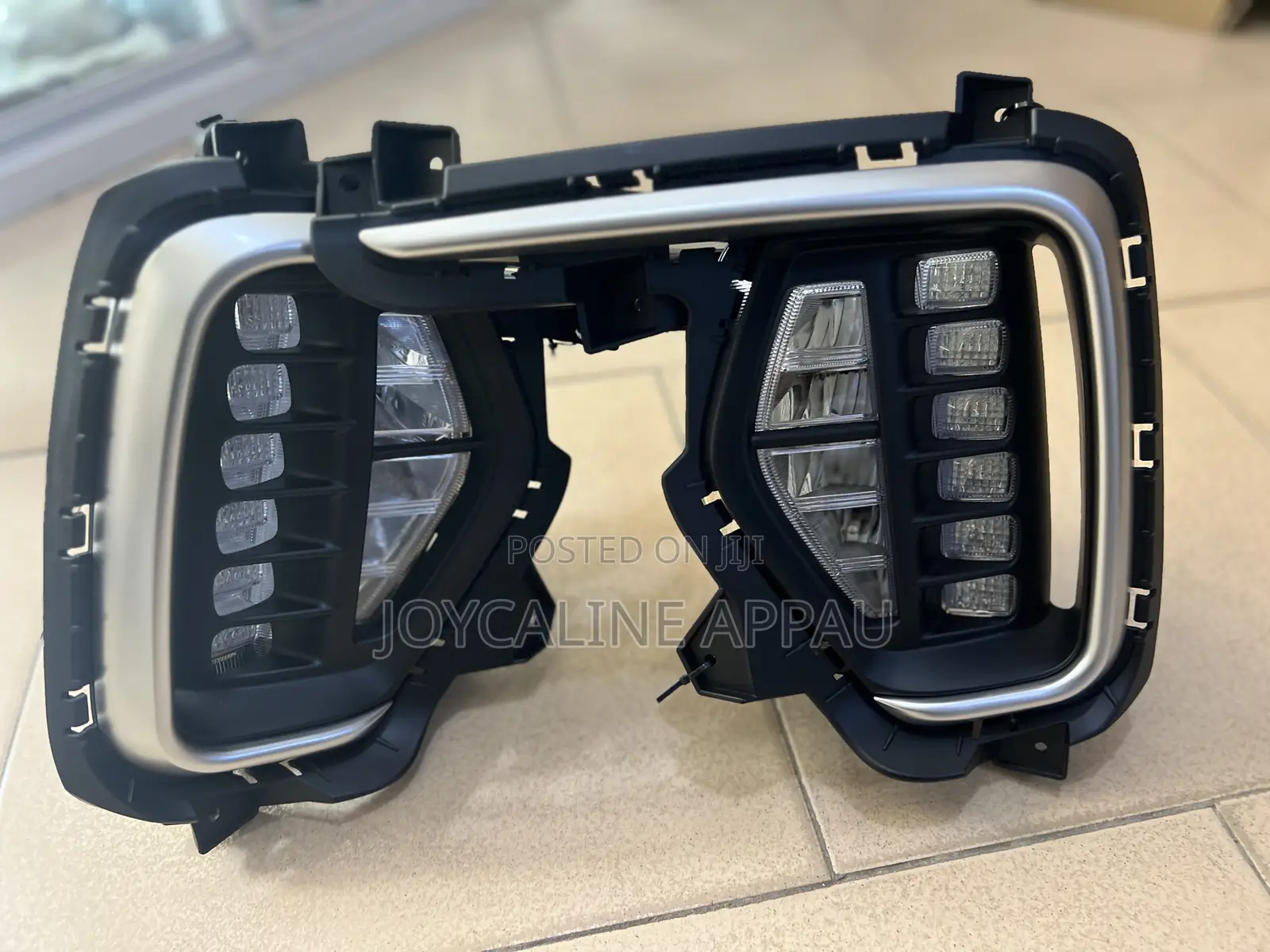 Hyundai Santa Fe 2017-2020 Sport Fog Light and Cover Led Complete