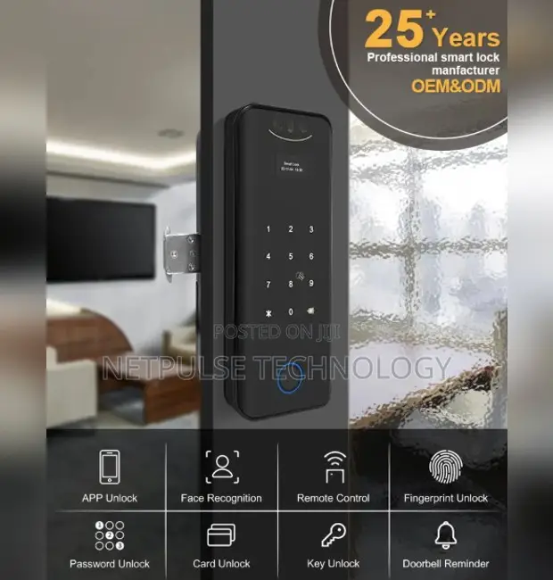 X215 Smart Lock for Glass Doors