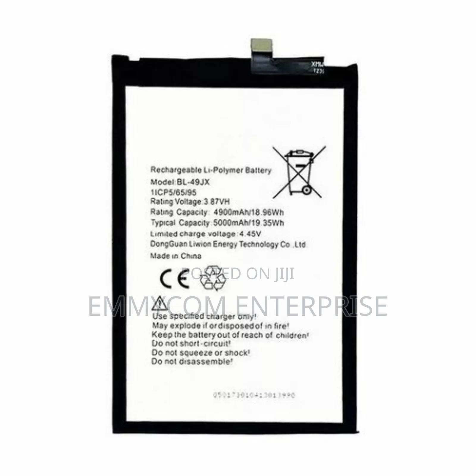 Original Infinix 30i Battery With Replacement