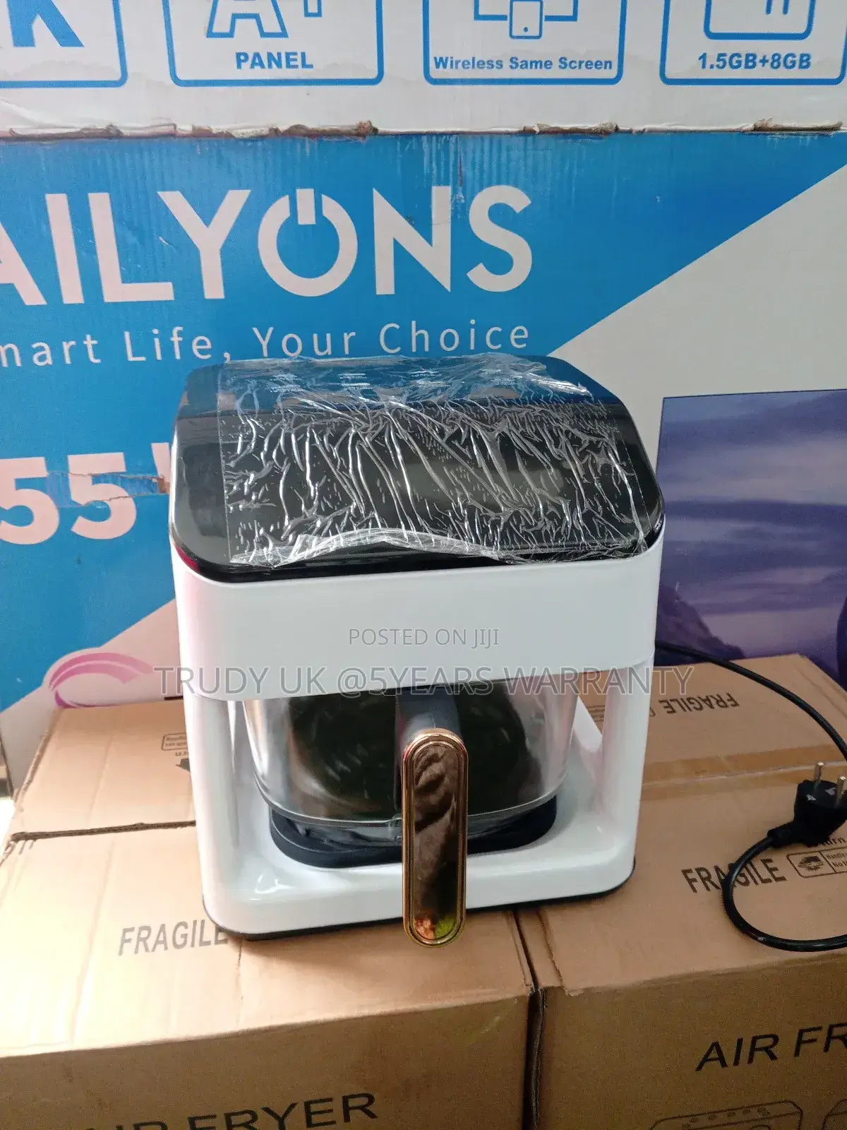Tiffany 1350w Crisp and Quick Air Fryer