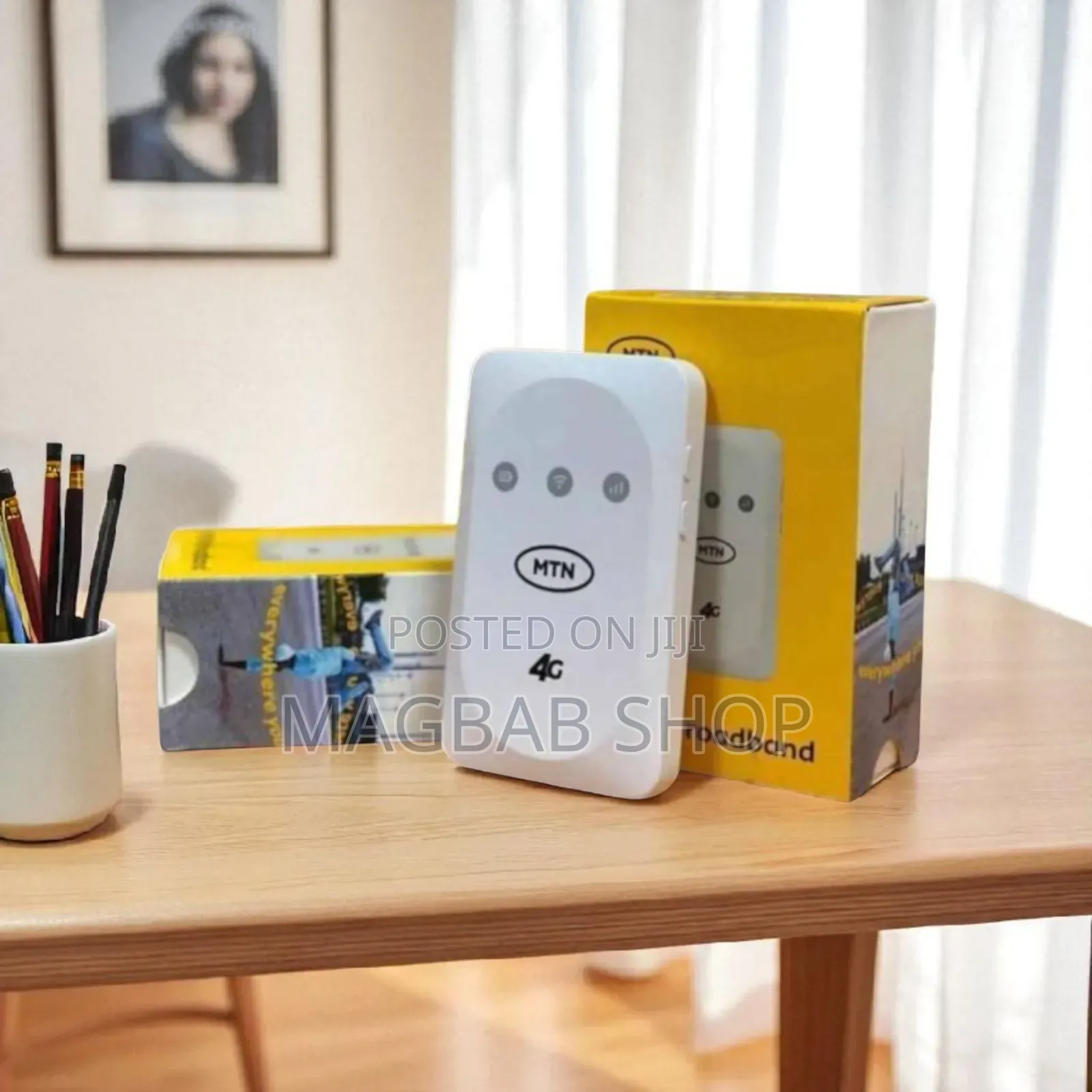 Zte MTN 4g Universal Pocket Mifi - White(676547)