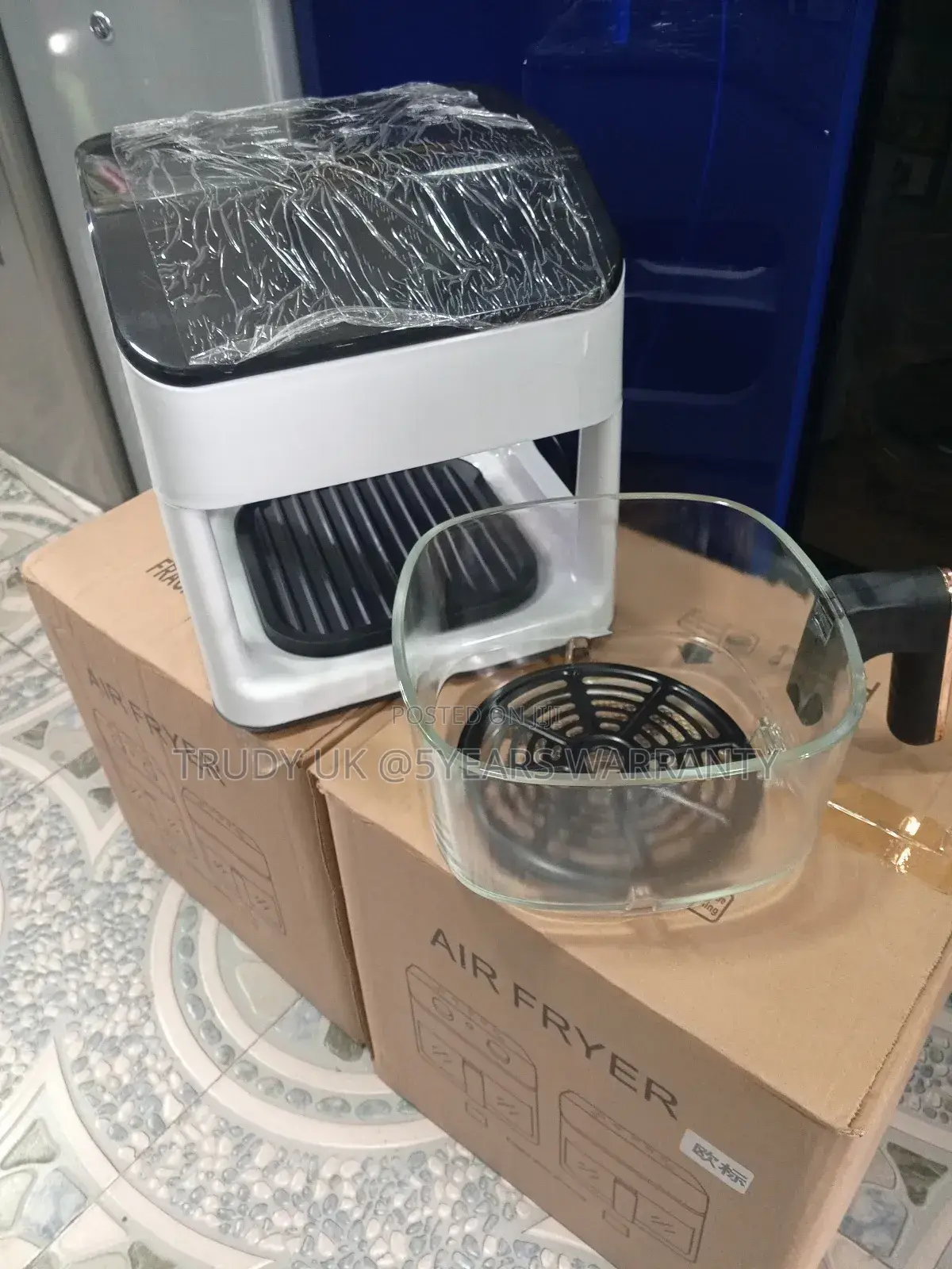 Enjoy Crispy French Fries Every Time With 1350w Tiffany Air Fryer