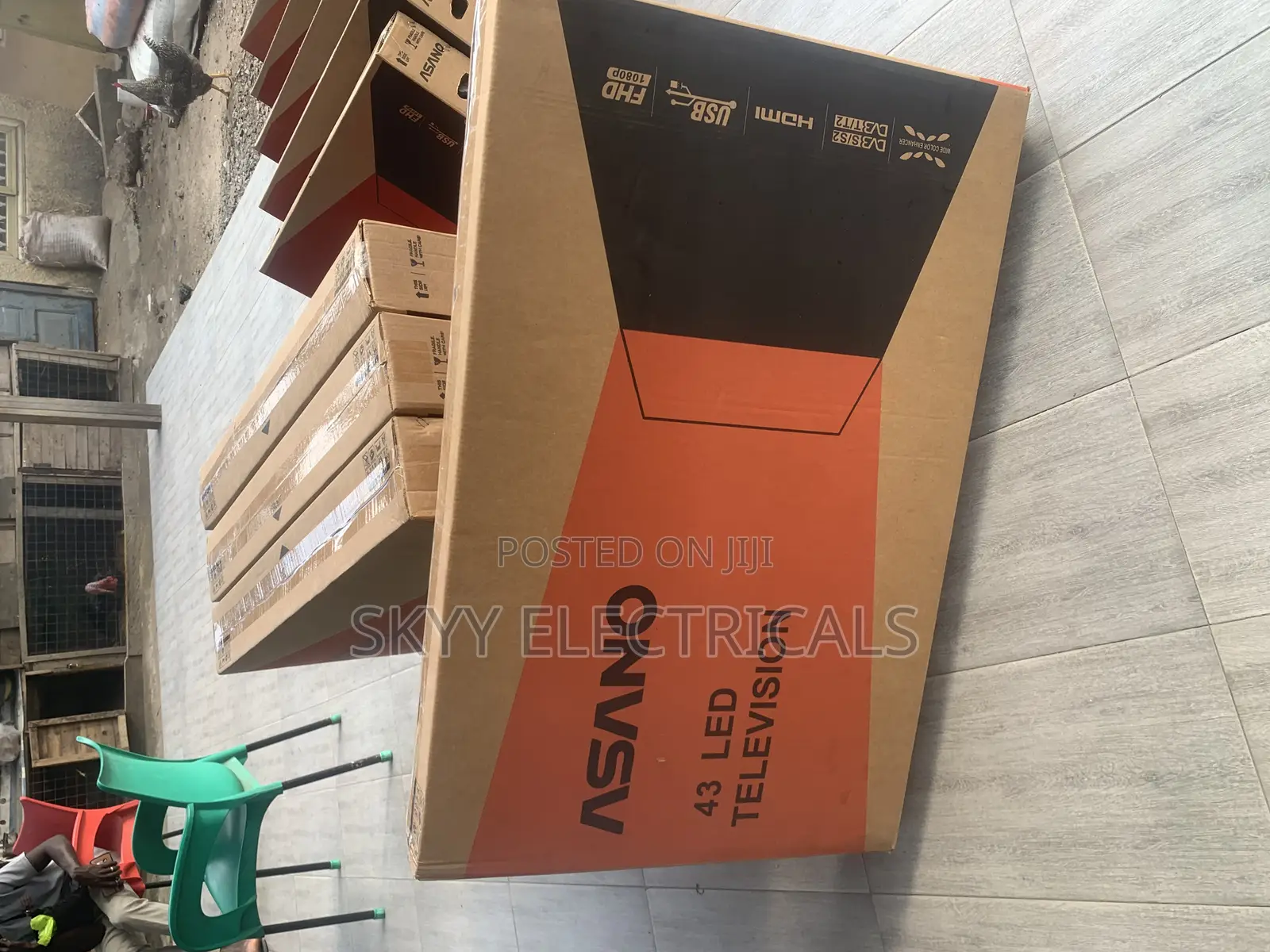 Asano 43”Satellite Digital Slim Tv