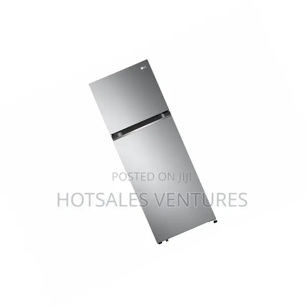 Ultimate Lg 260 Litres Top Freezer Platinum Silver Fridge-Gl-B242pqkb