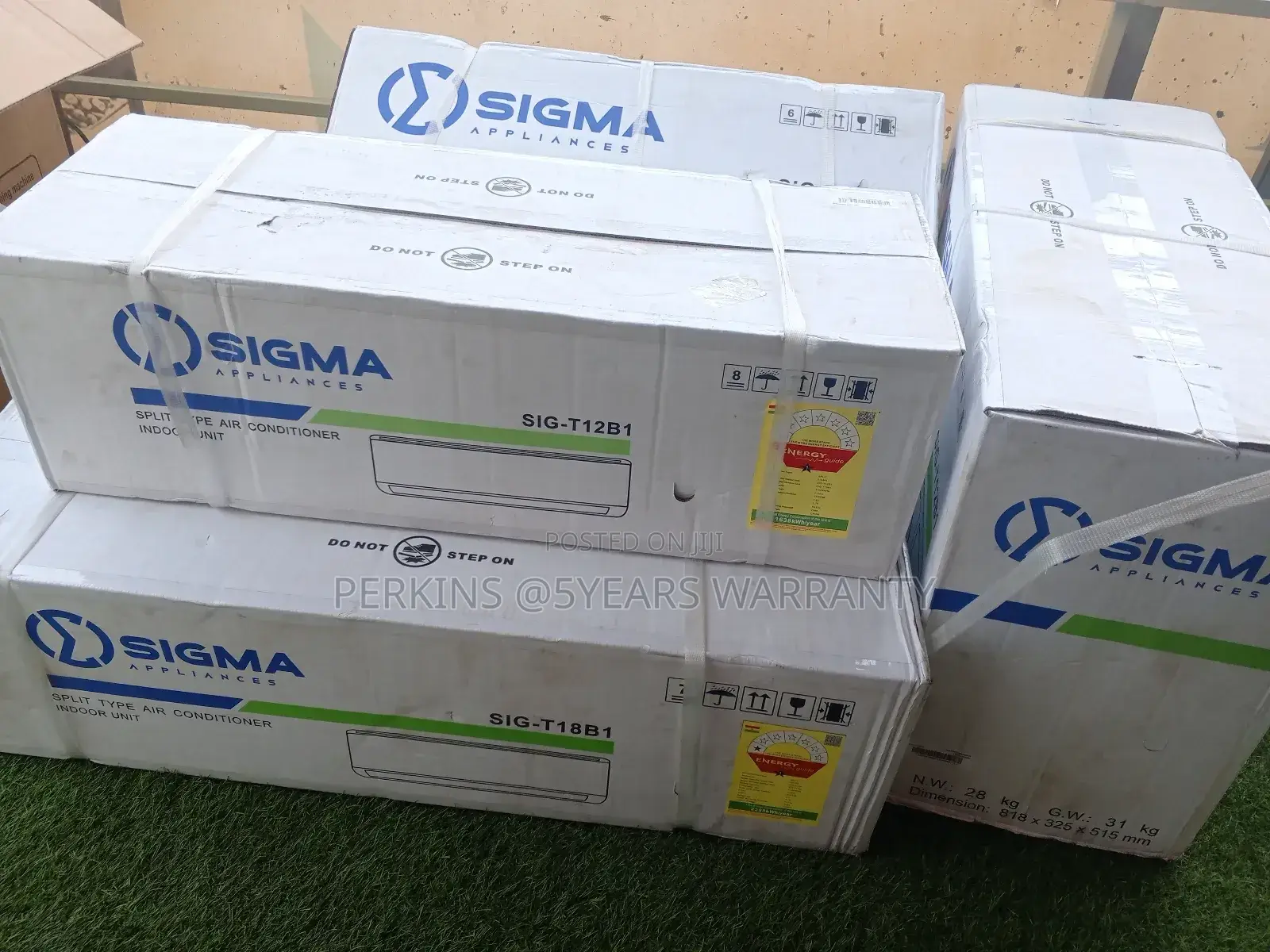 Sigma 1.5hp Split Air Conditioner With Advanced Cooling Technology