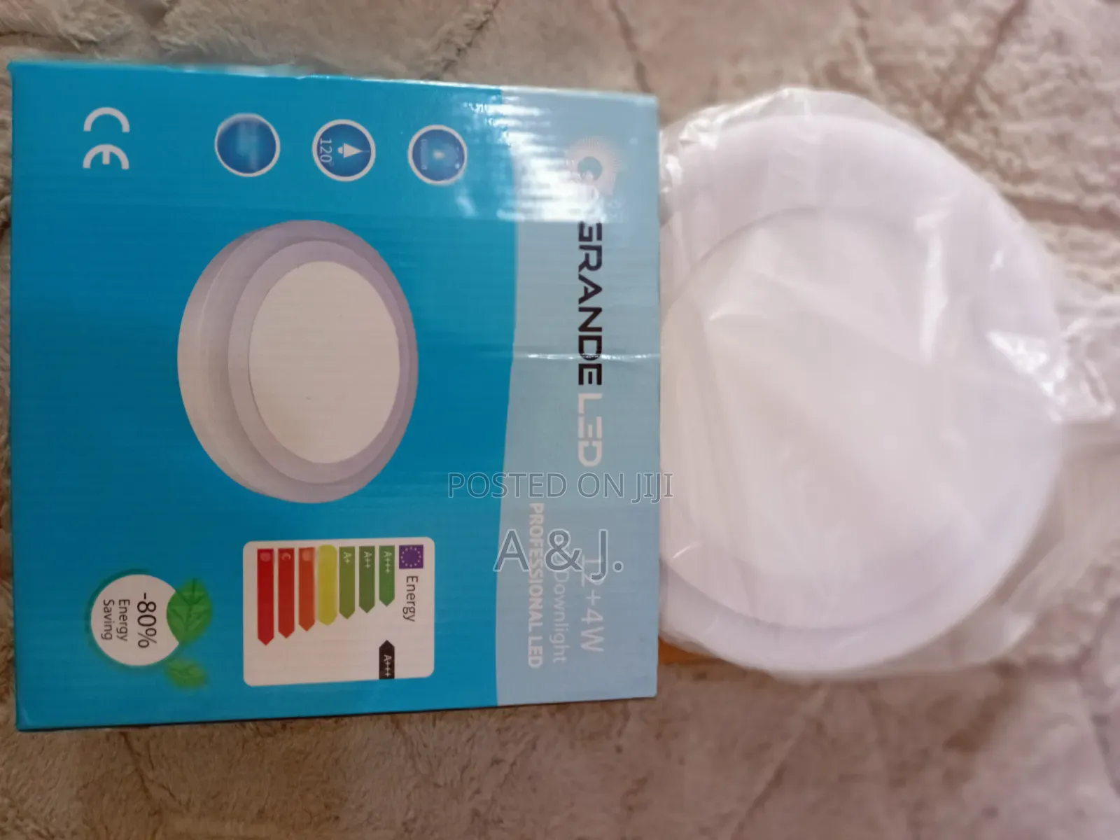 12+4w Panel Ceiling Light (2colours)