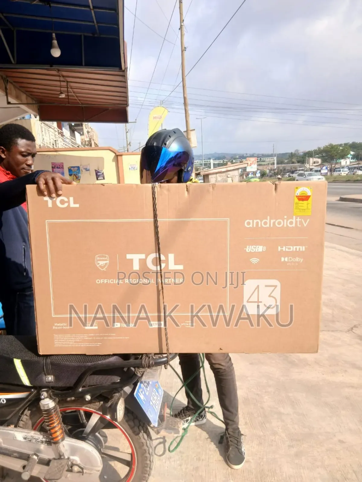 Call and Order TCL 43inches Smart Tv