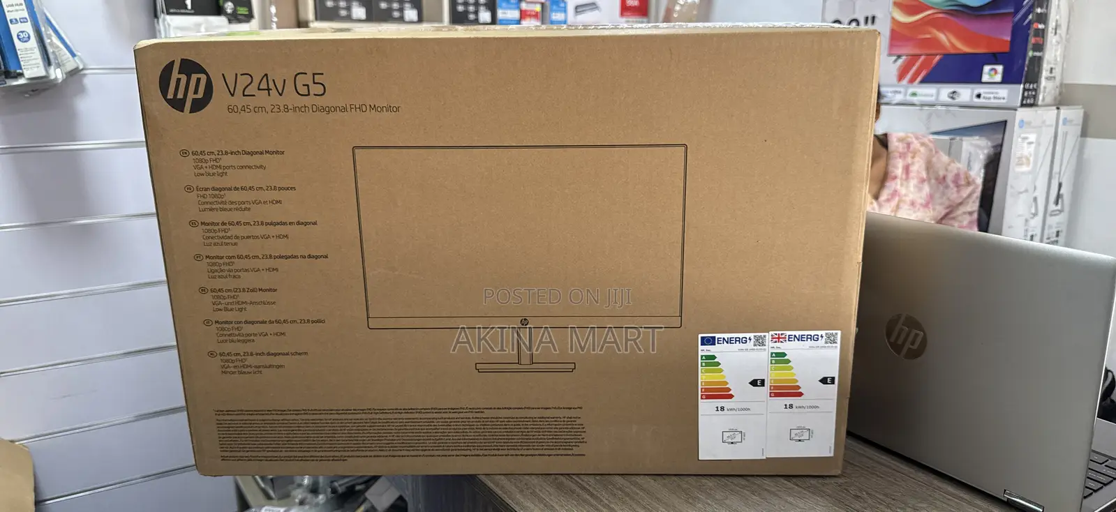 Hp V24 G5 FHD Monitor 24inch Monitor