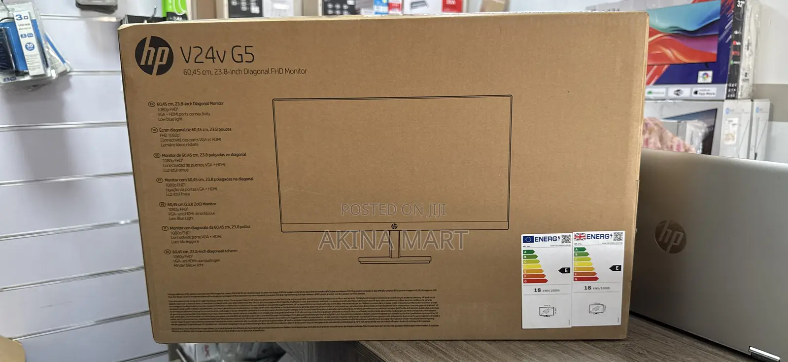 Hp V24 G5 FHD Monitor 24inch Monitor