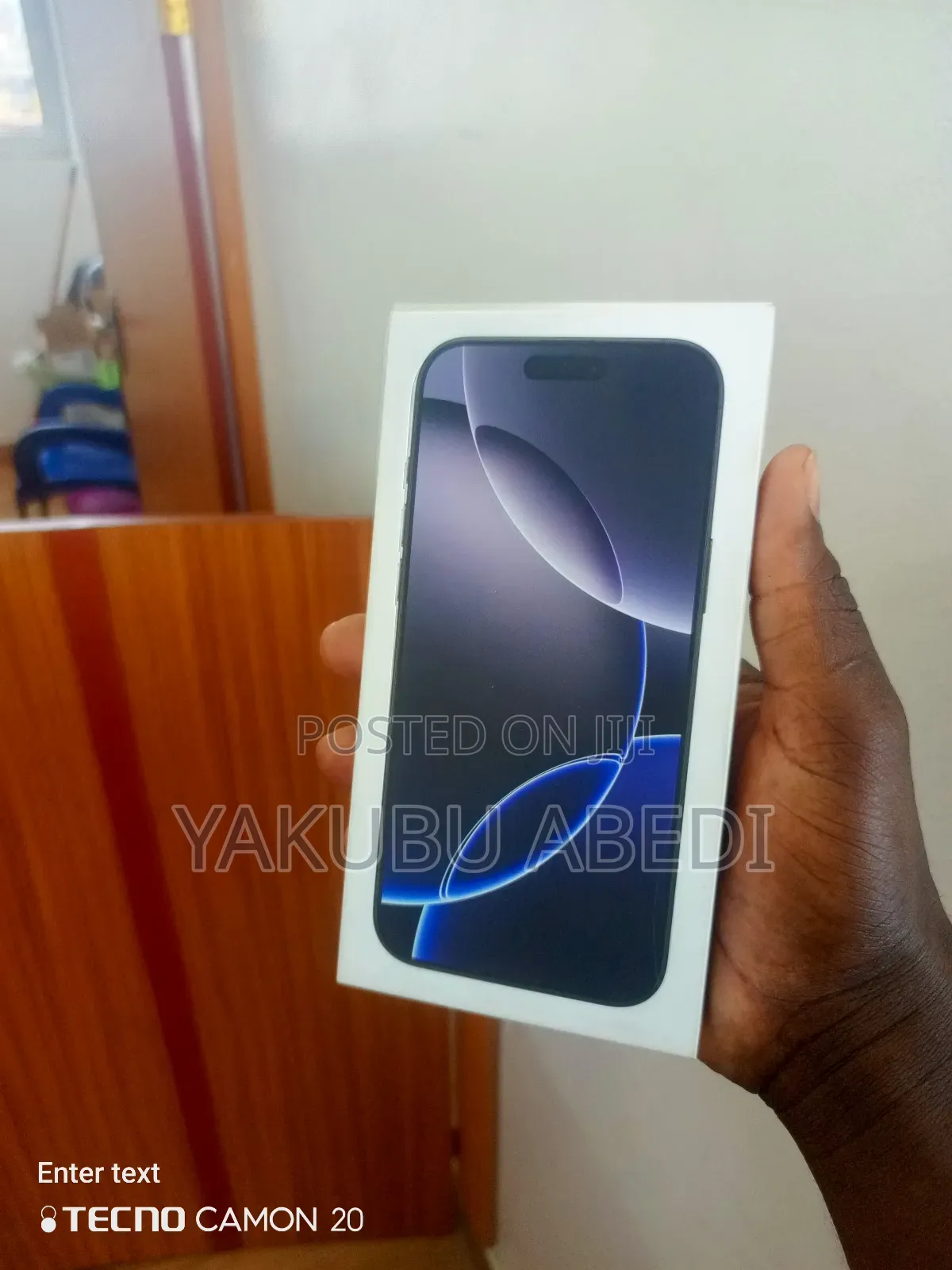 New Apple iPhone 16 Pro Max 256 GB Black