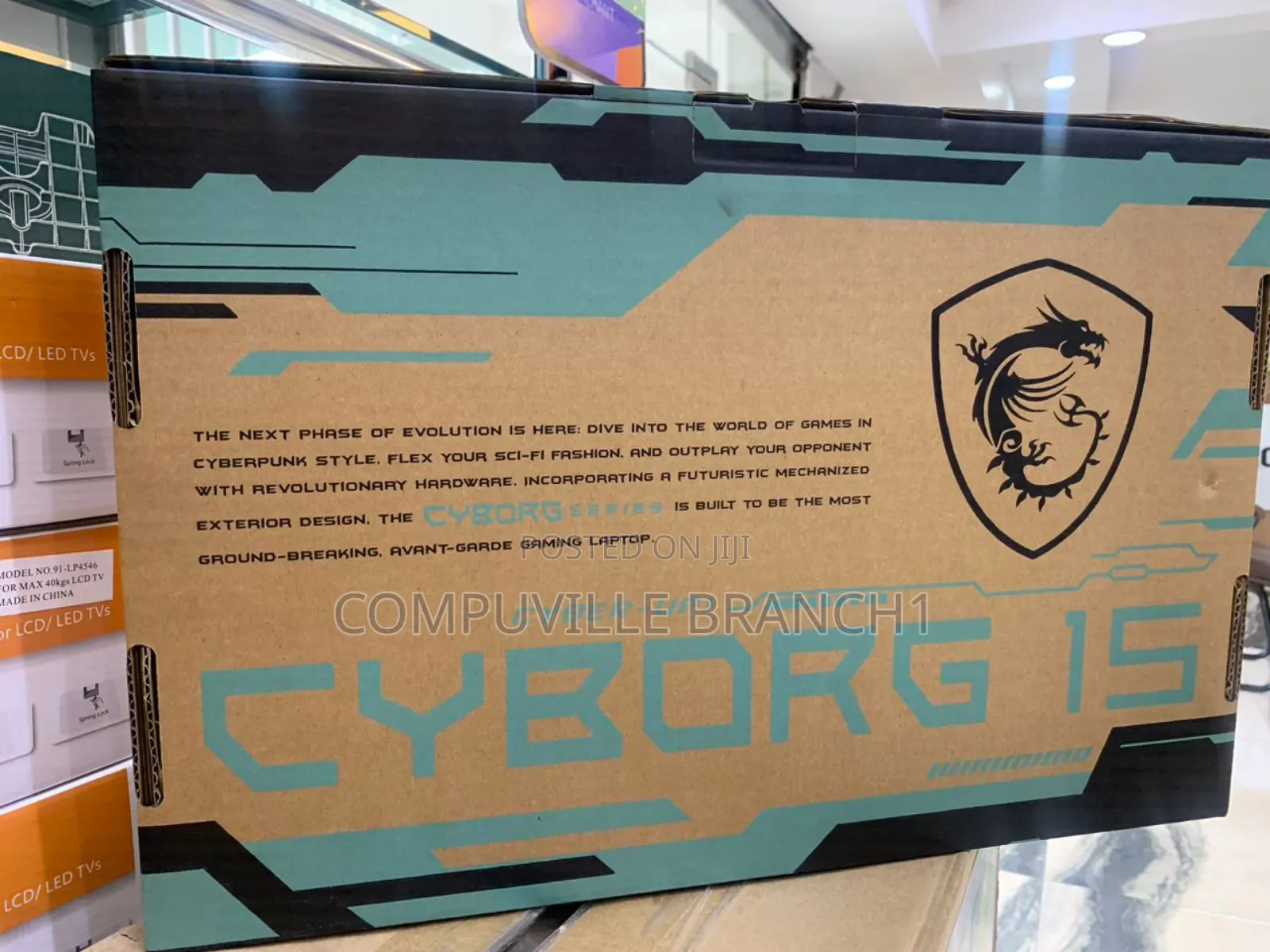 New Laptop MSI Cyborg 15 16GB Intel Core I7 SSD 1T
