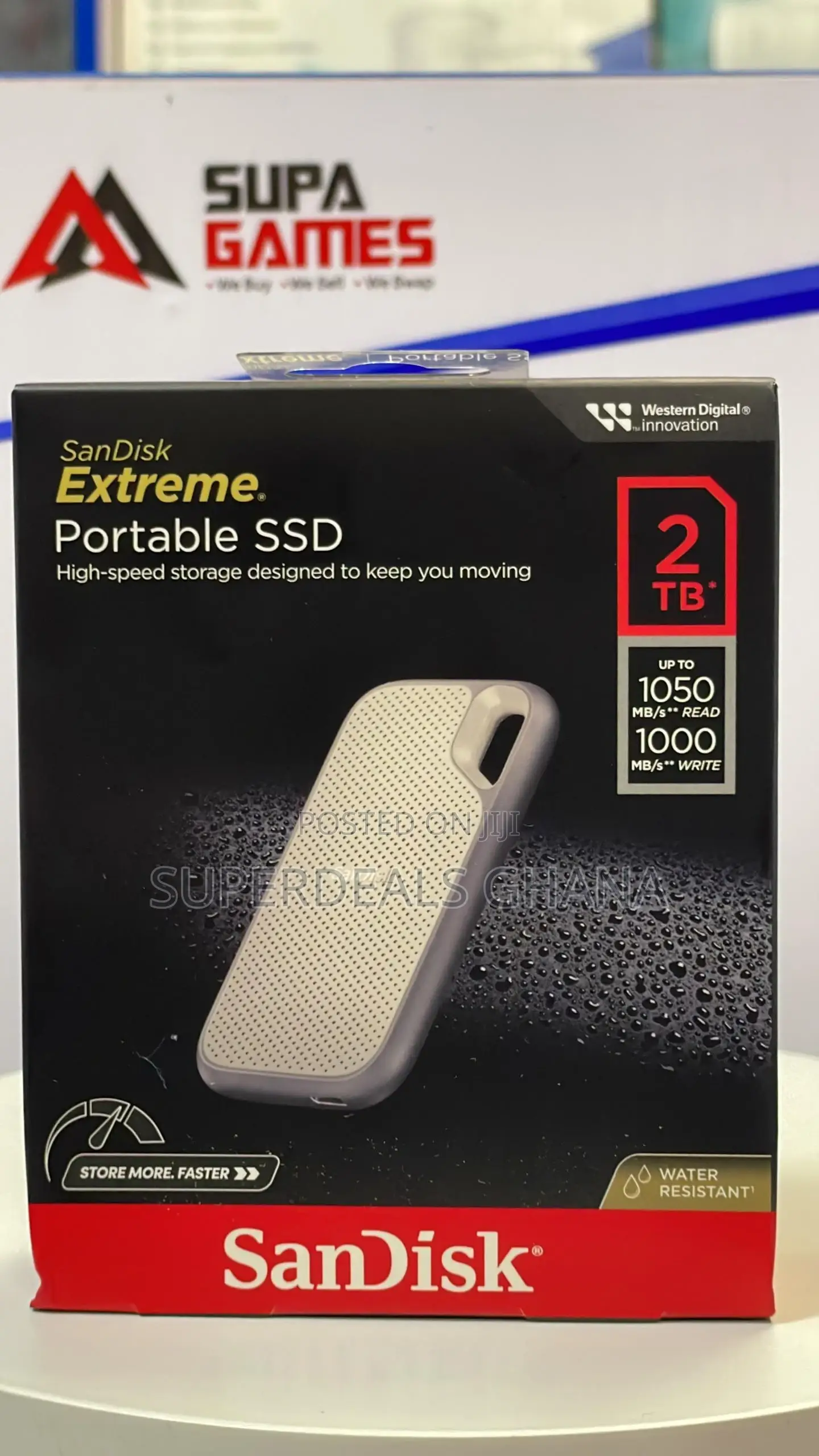 Sandisk Extreme Portable SSD 2tb/To