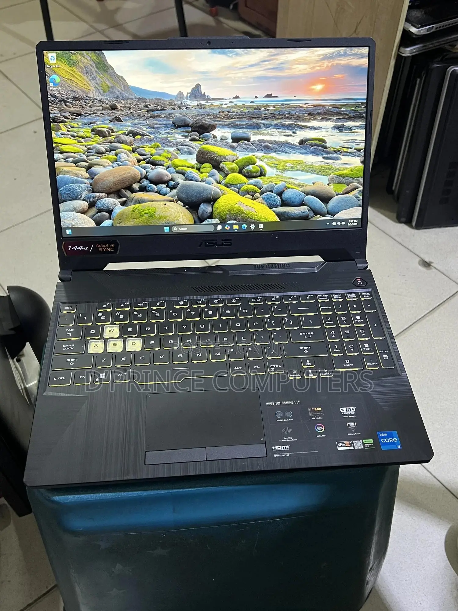 Laptop Asus TUF Gaming F16 16GB Intel Core I5 SSD 512GB