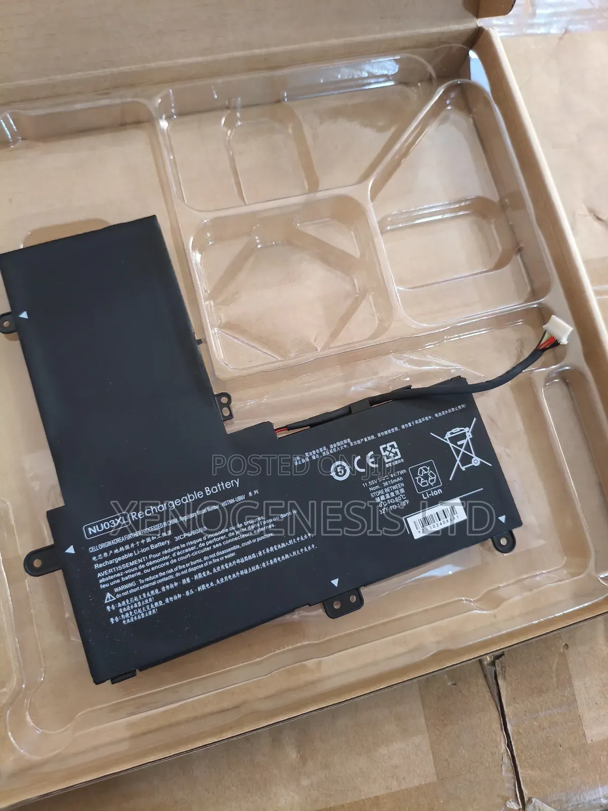 Nu03xl for Hp Spectre M1