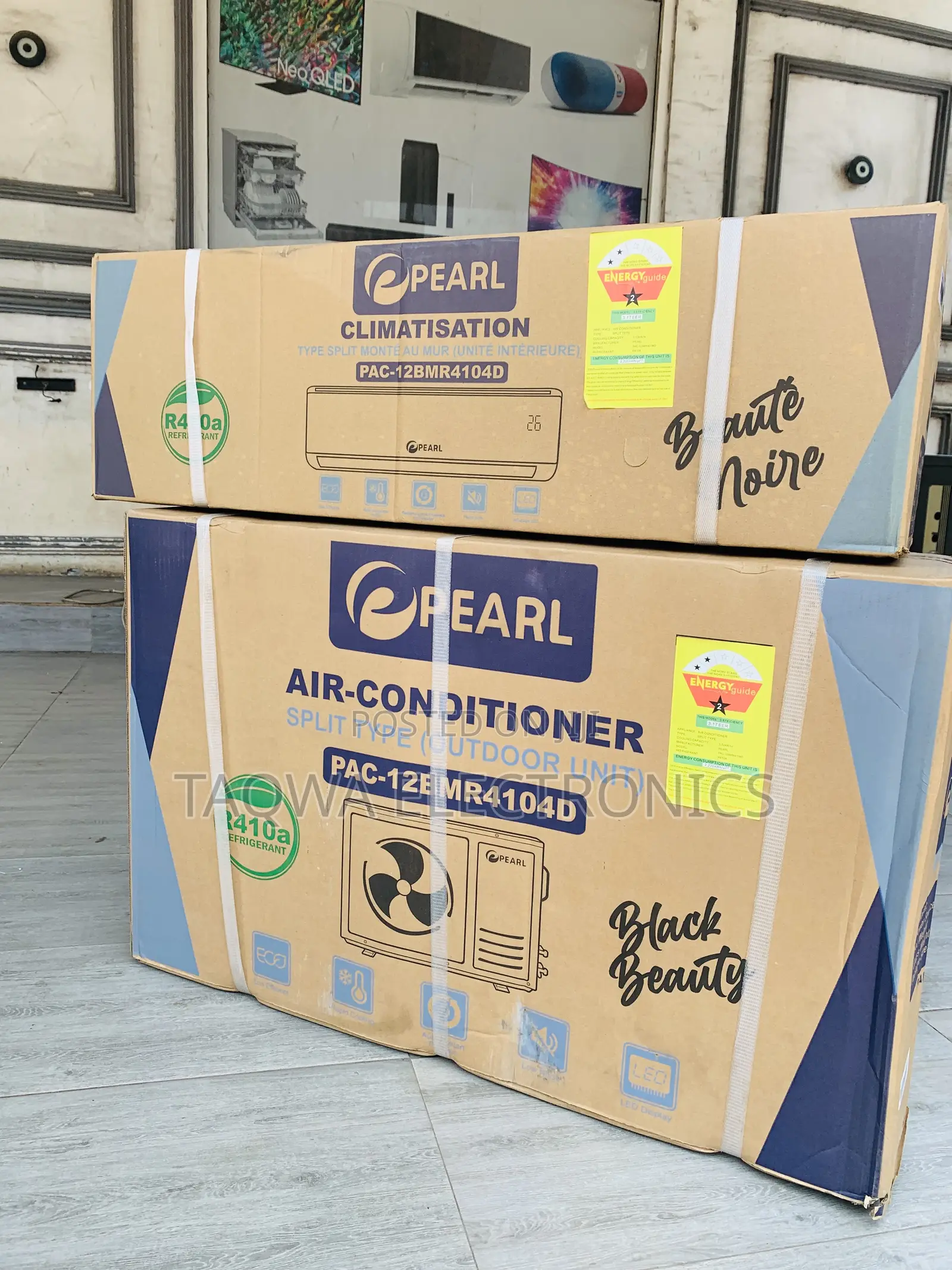 Lovely Pearl 1.5hp Mirror R410 Ac