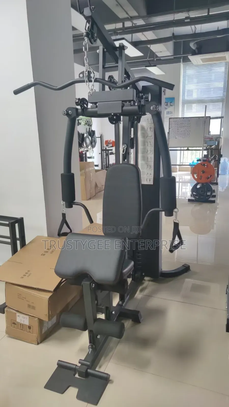 Single Station Gym Machine