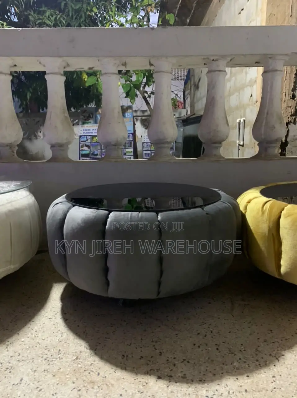 Ottoman Strip Center Table