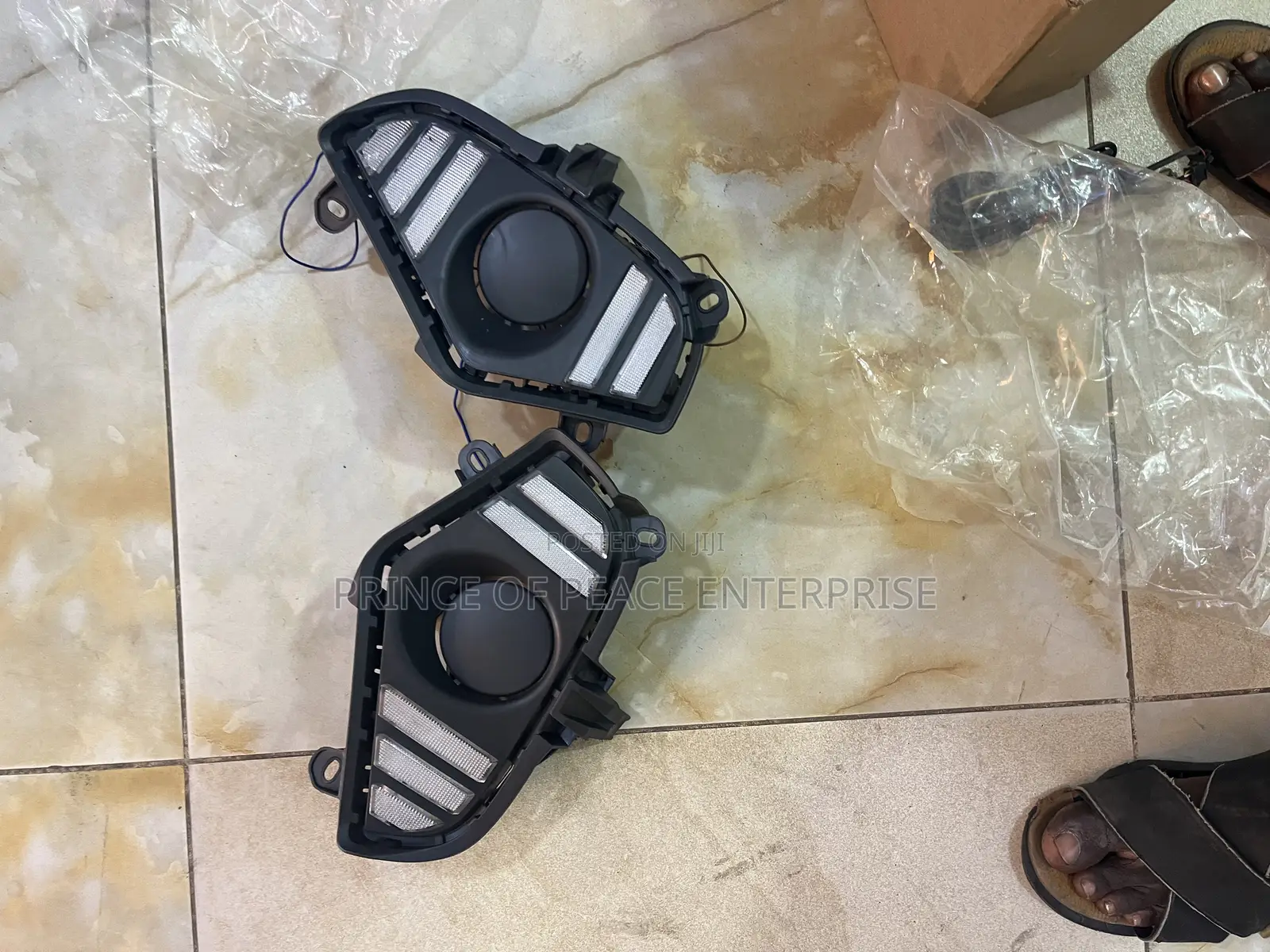 Toyota Rav4 2019 2020 2021 Led Fog Light Cover Pair