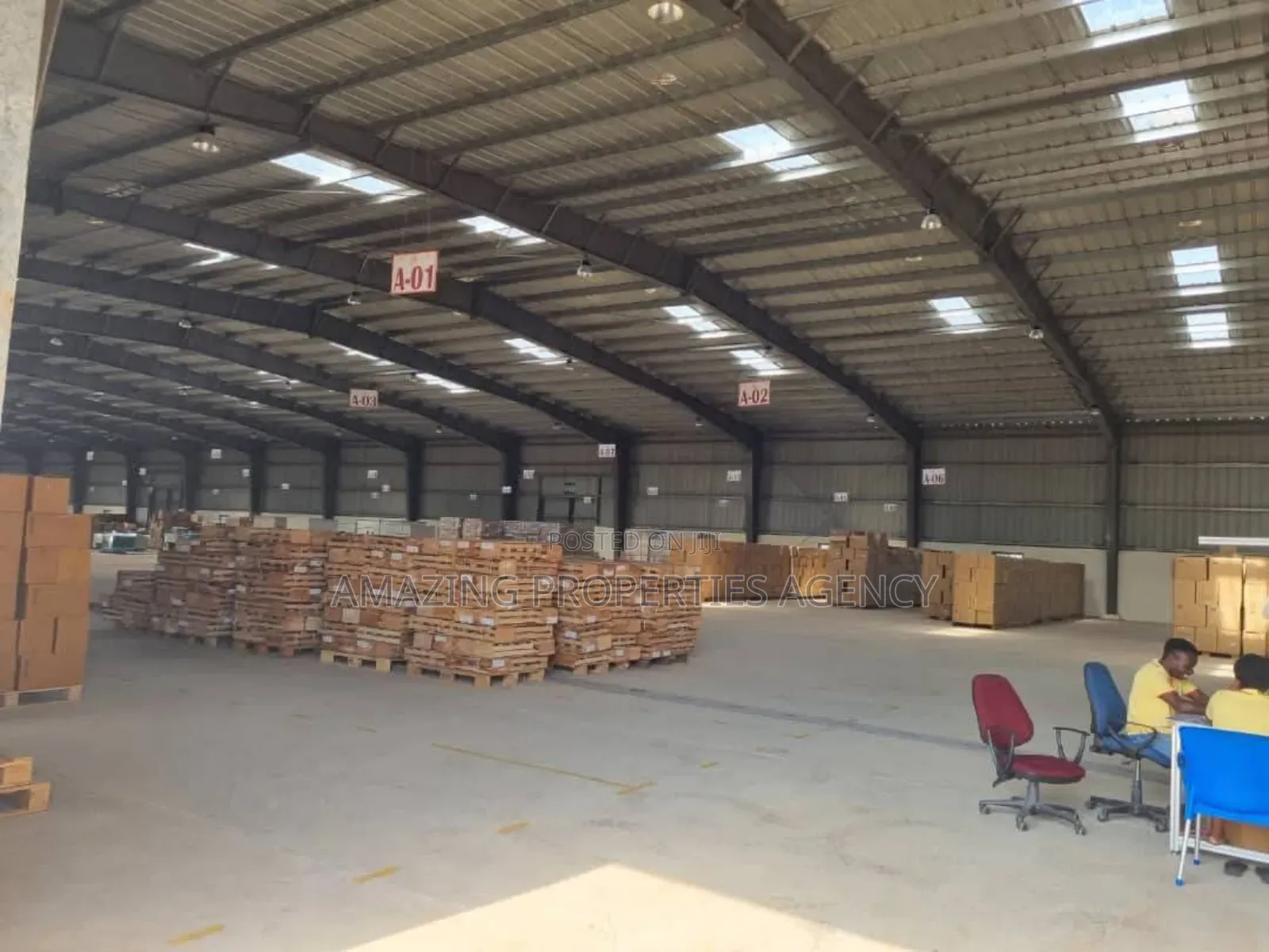 12000 SQM Warehouse for Rent at Tema