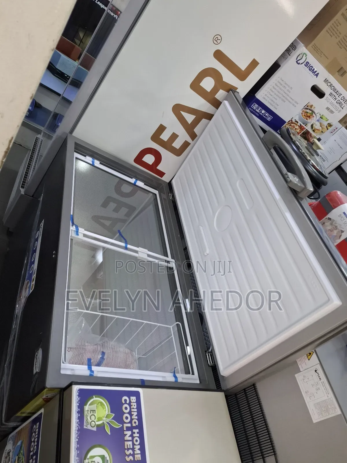 254l Pearl Chest Freezer With Removable Basket Available for Sale
