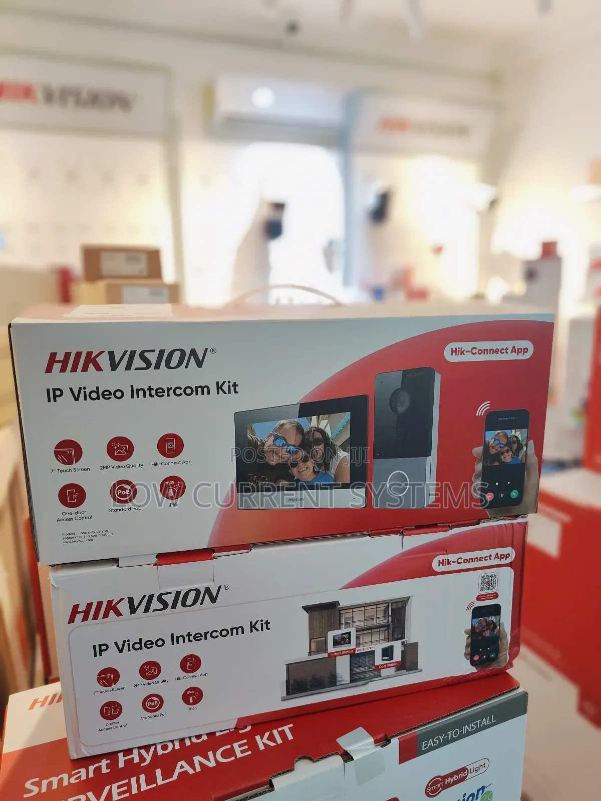 Hikvision Video Ip Intercom Wifi Wireless Doorbell Ds-Kis603-P