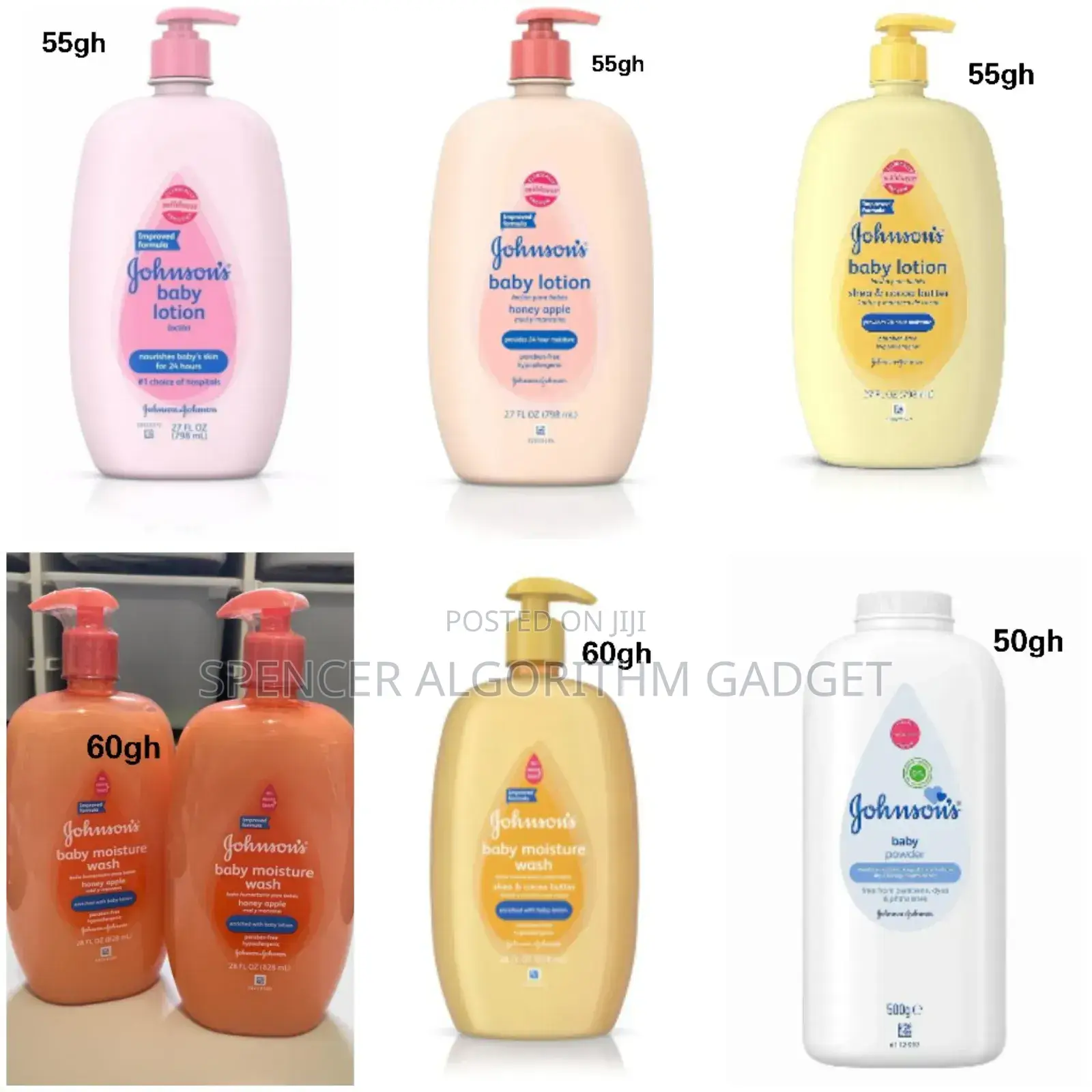 Johnson's Baby Lotion/Wash Powder