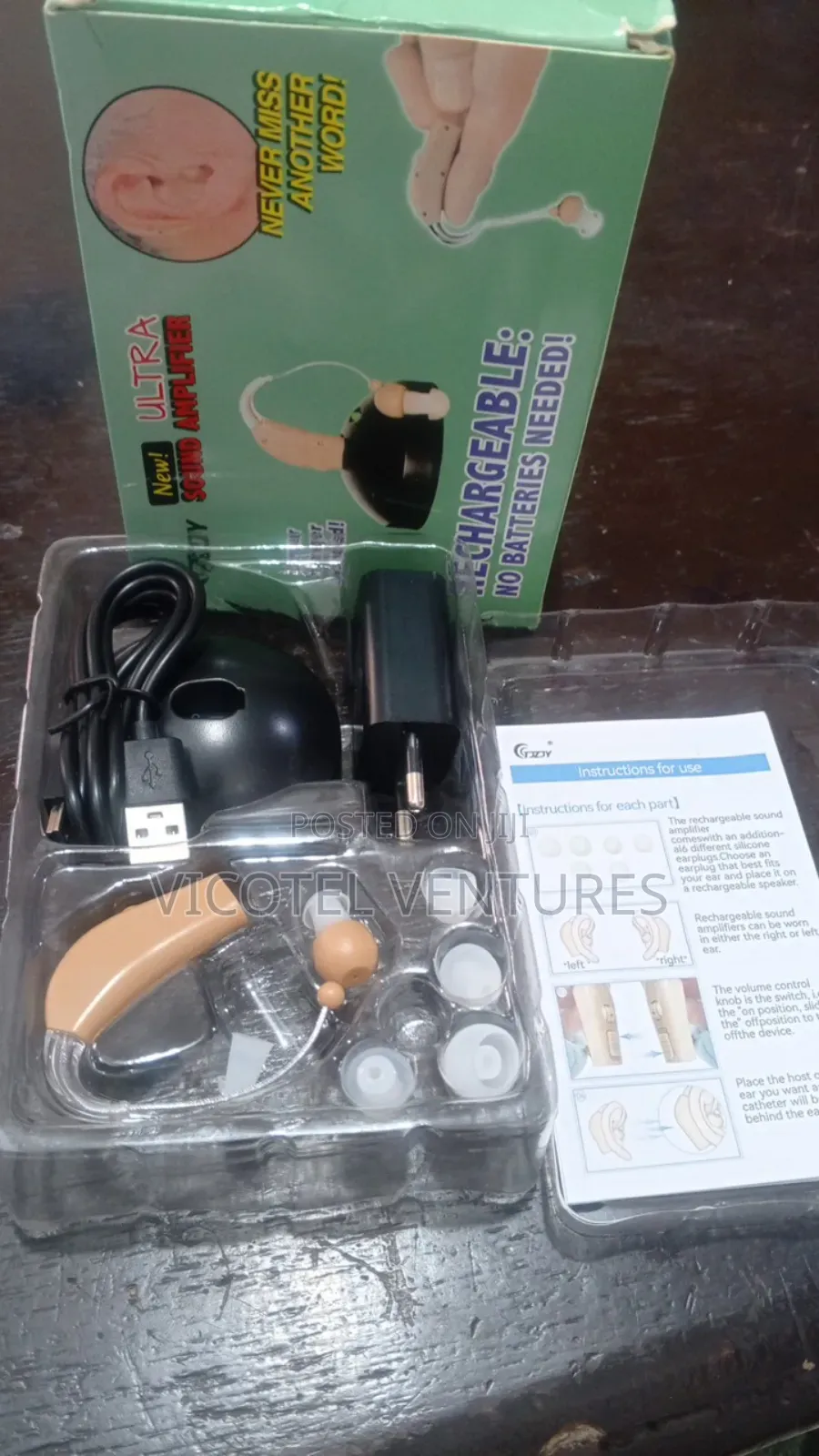 Rechargeable Hearing Aid