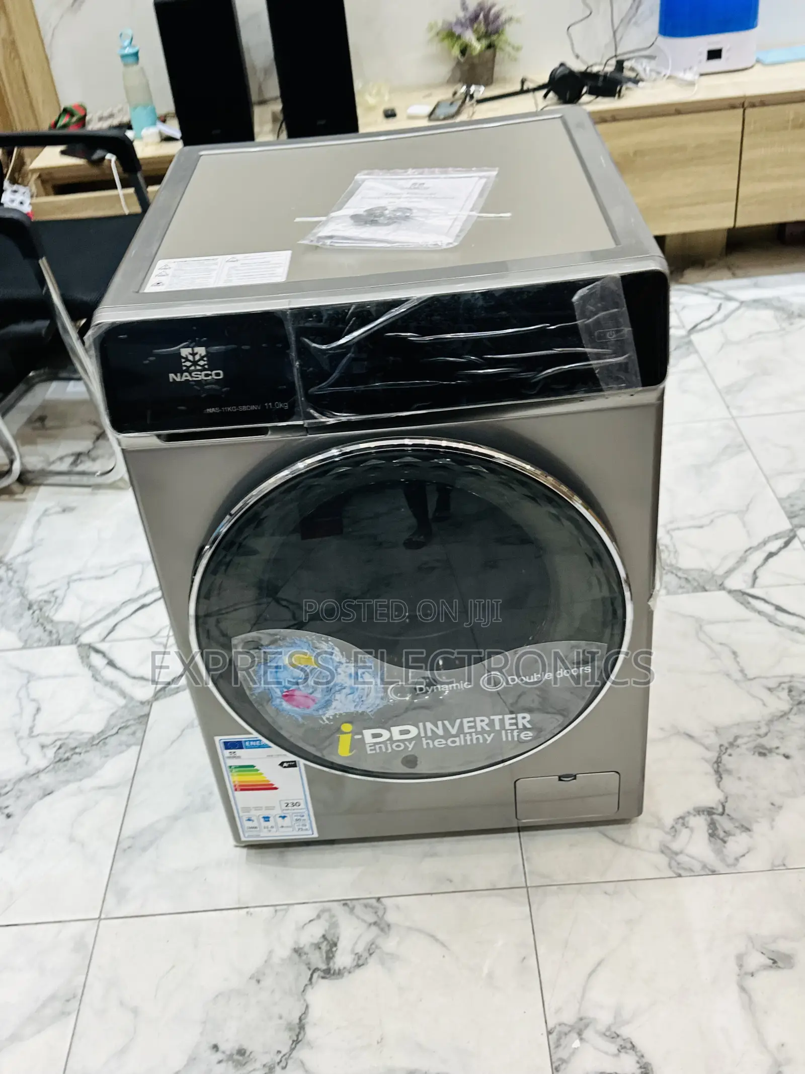 Nasco 10kg Fully Automatic Front Load Washing Machine