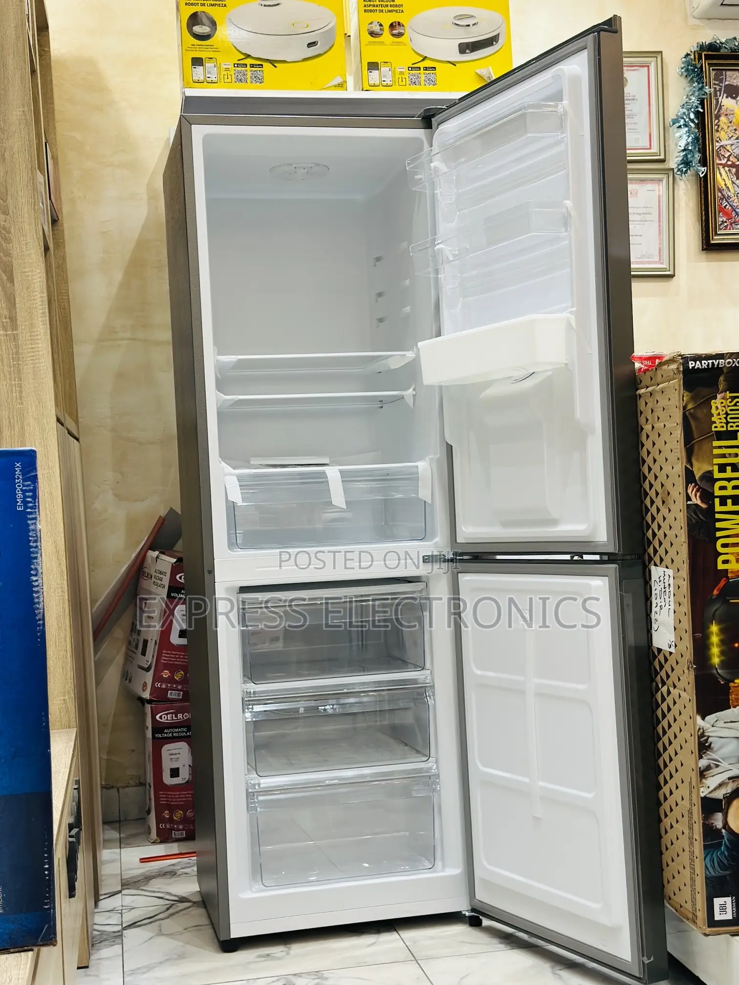 Very Cool Nasco D2-44 296l. Double Door Fridge