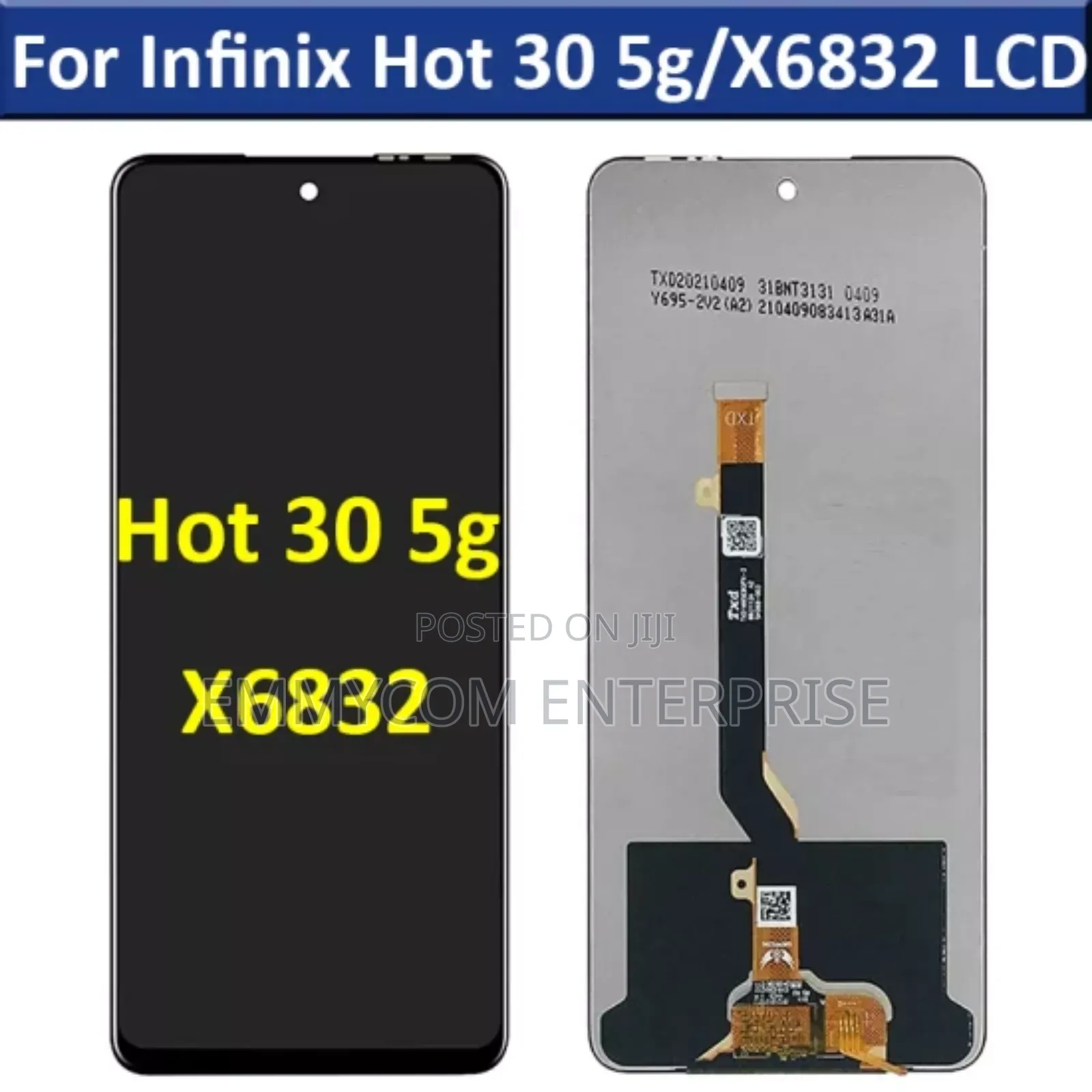 Original Infinix Hot 30 5g Screen With Replacement