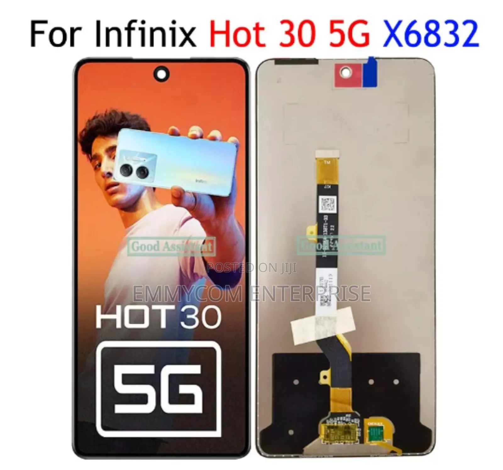 Original Infinix Hot 30 5g Screen With Replacement
