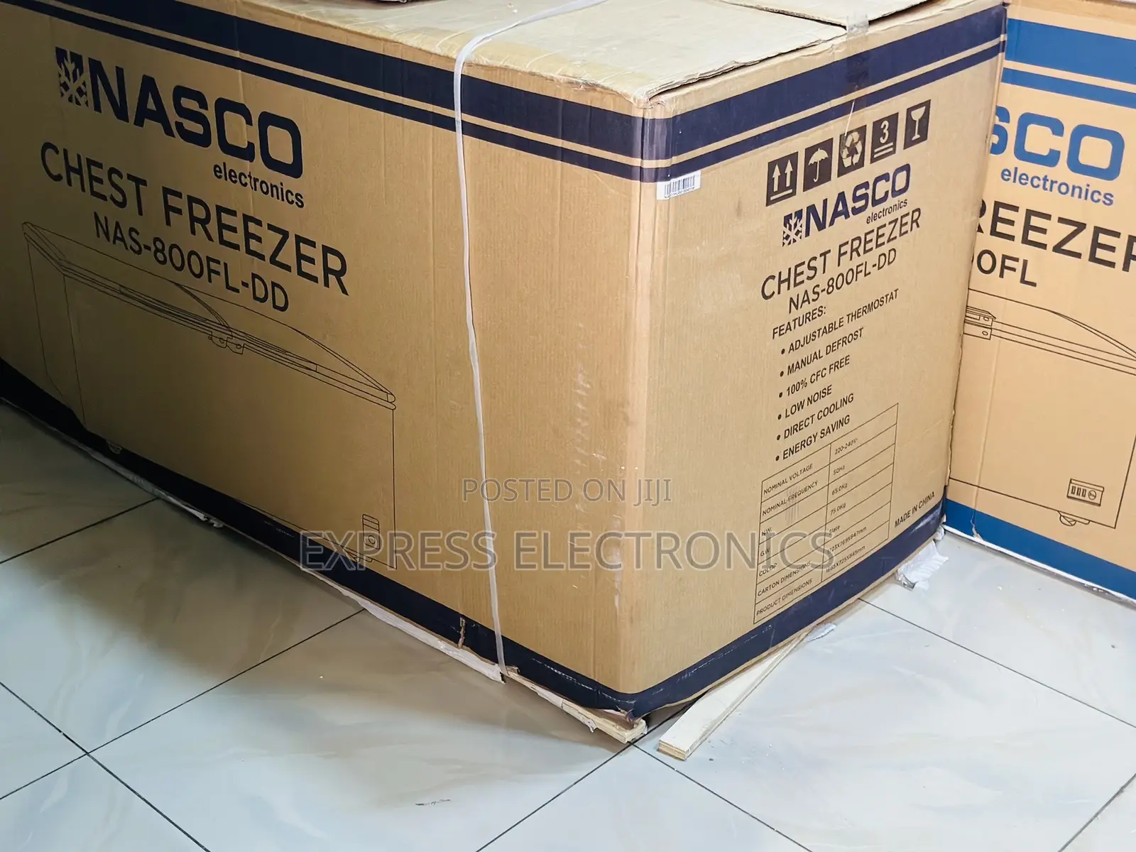 Better Deal on Nas-800fl-Dd. 600l Chest Freezer Double Door