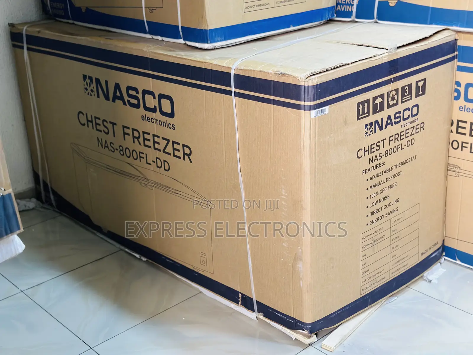 Better Deal on Nas-800fl-Dd. 600l Chest Freezer Double Door