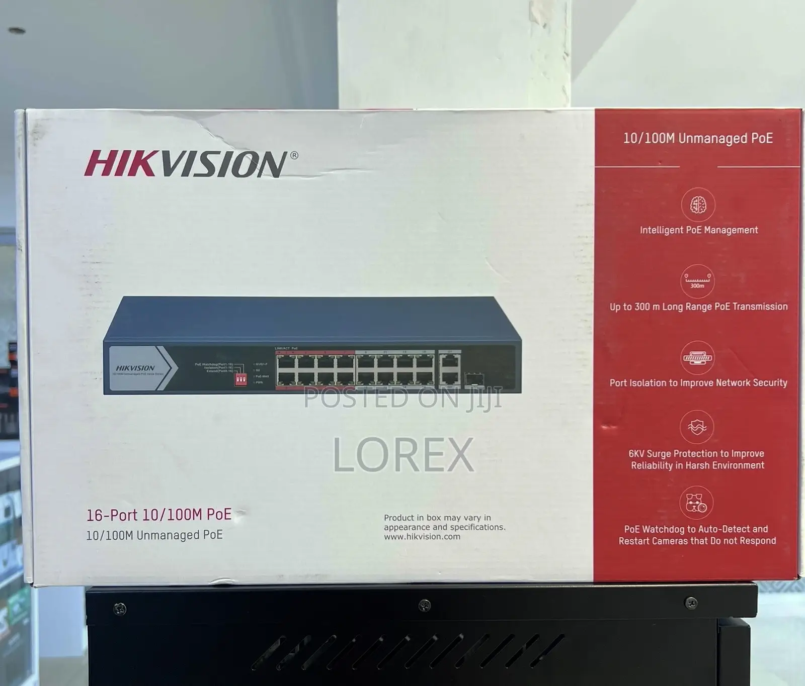 Hikvision 16port Unmanaged Poe Switch Ds-3e0318p-E/M(c)