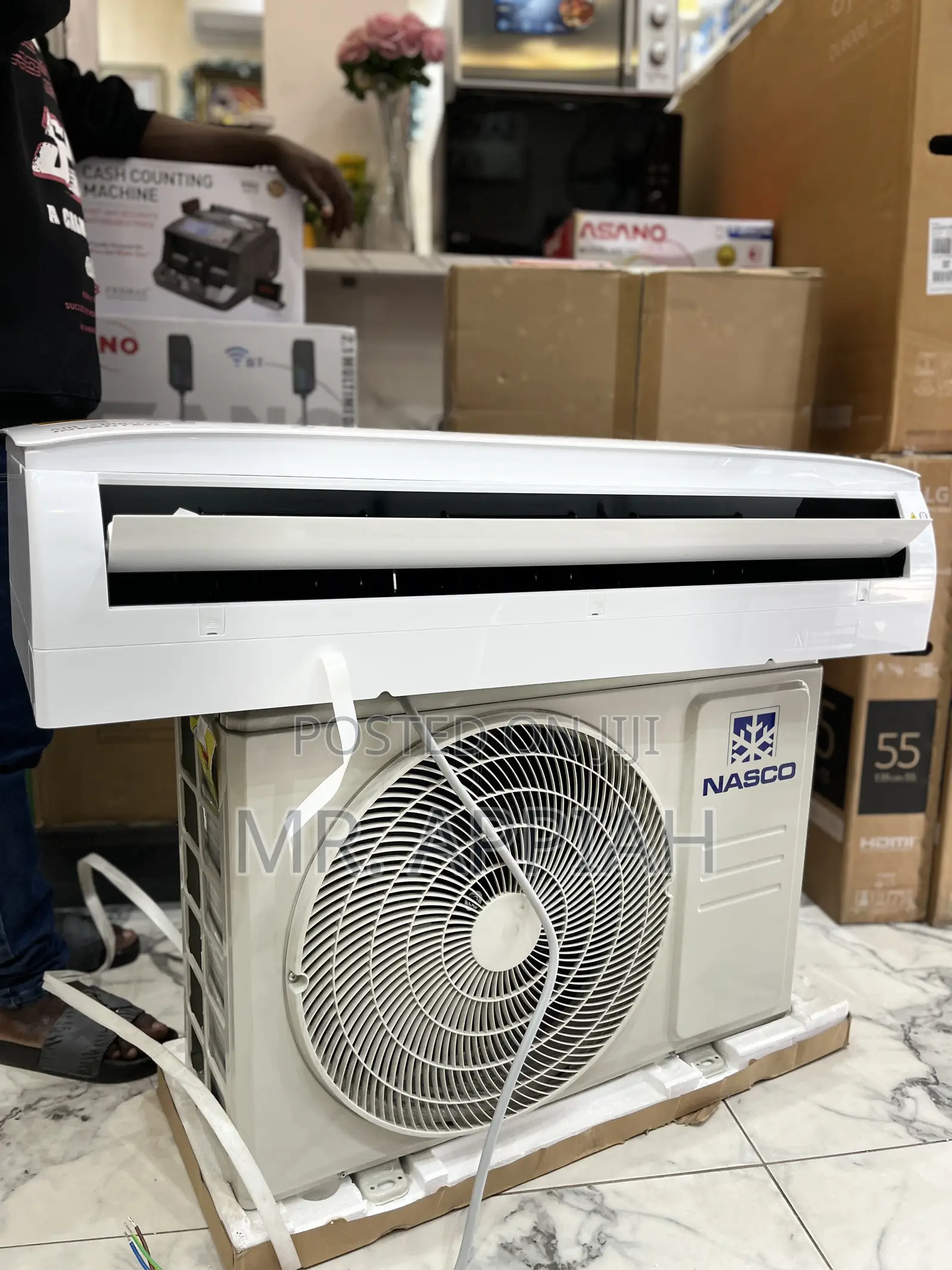 Affordable Nasco 1.5hp Split Type Dual Inverter Air Conditioner