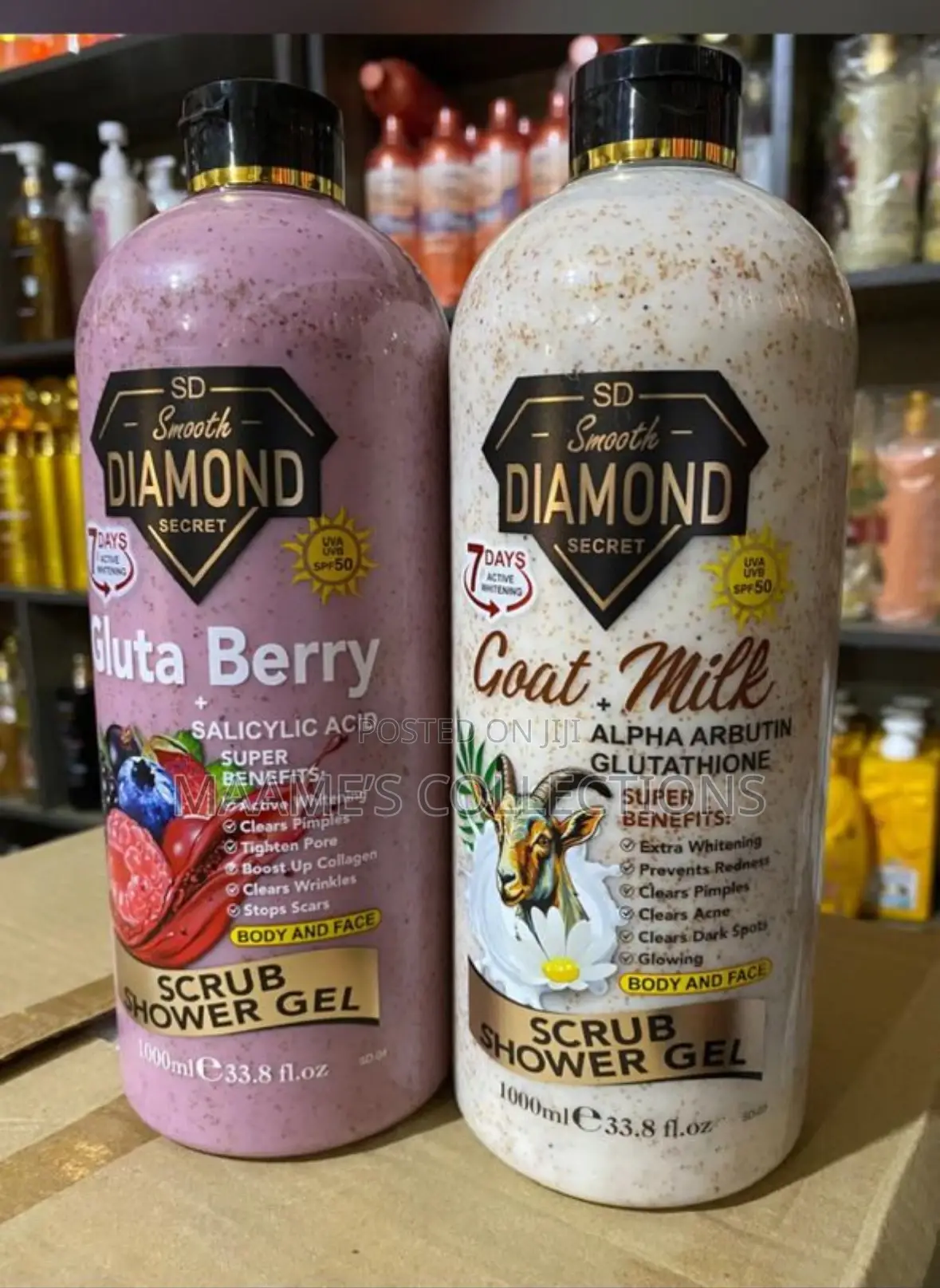 Smooth Diamond Secret Face And Body Shower Gel