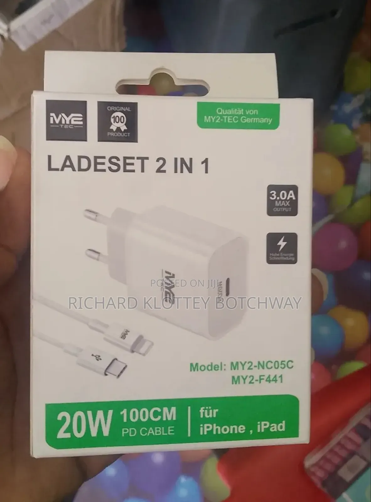 My 2 Ladeset 2in1 Type C - iPhone Charger