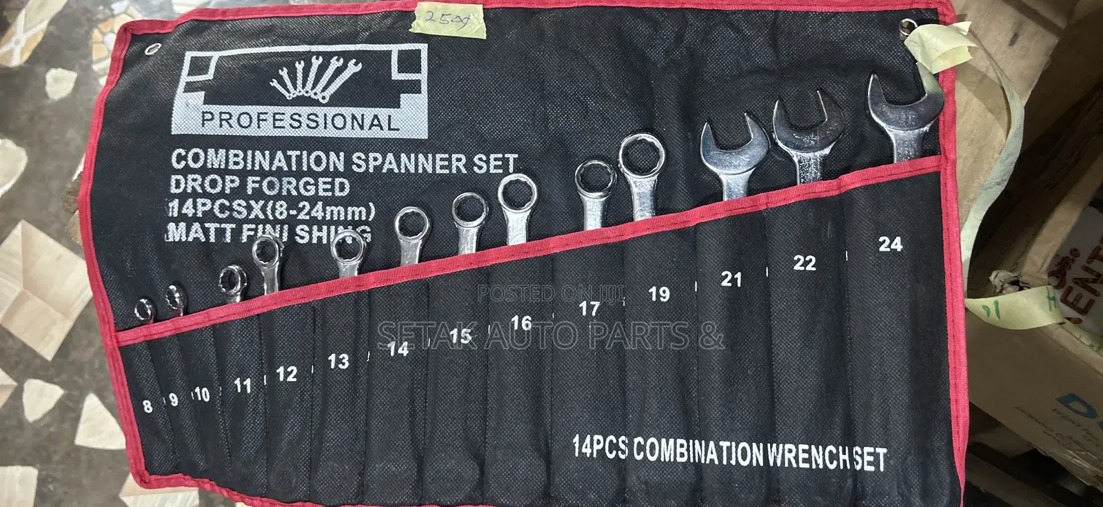Spanner Wrench Combination Set 8-24