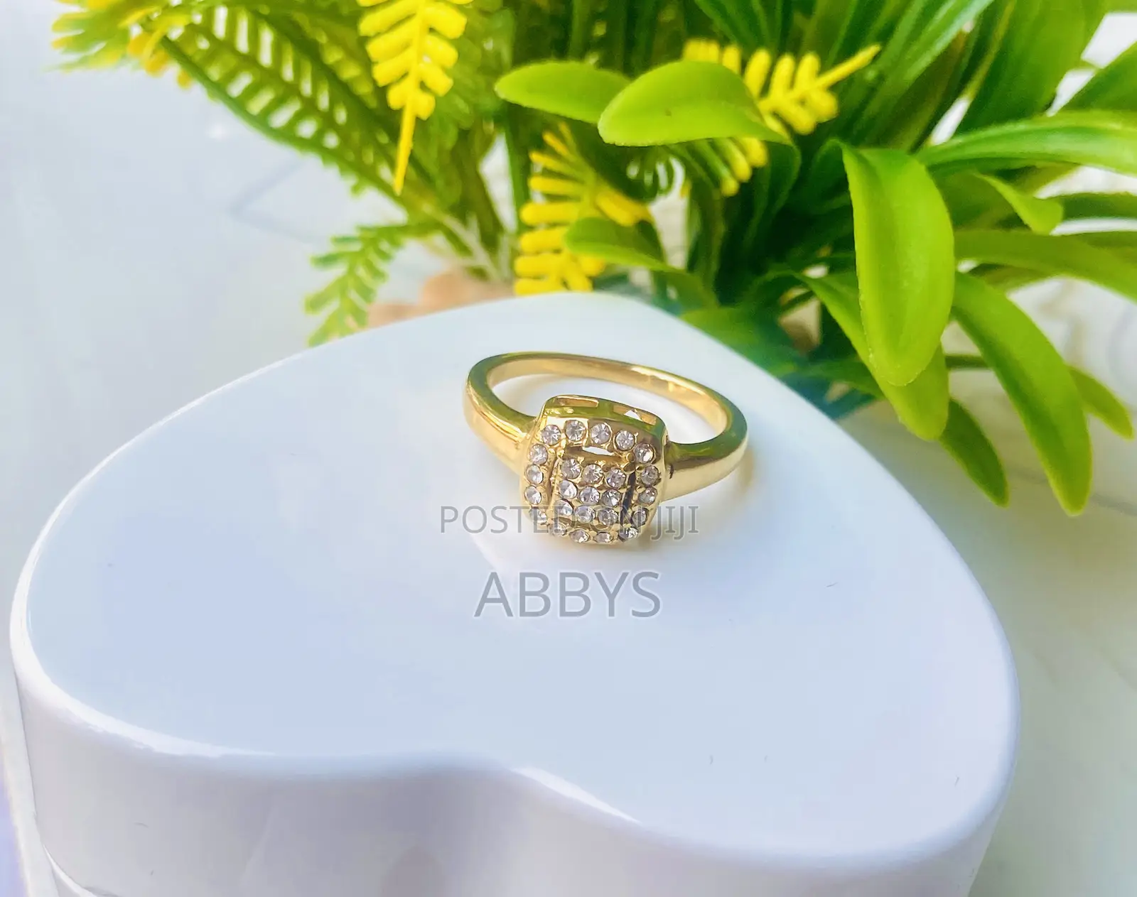Zircon Square Engagement/Promise Ring