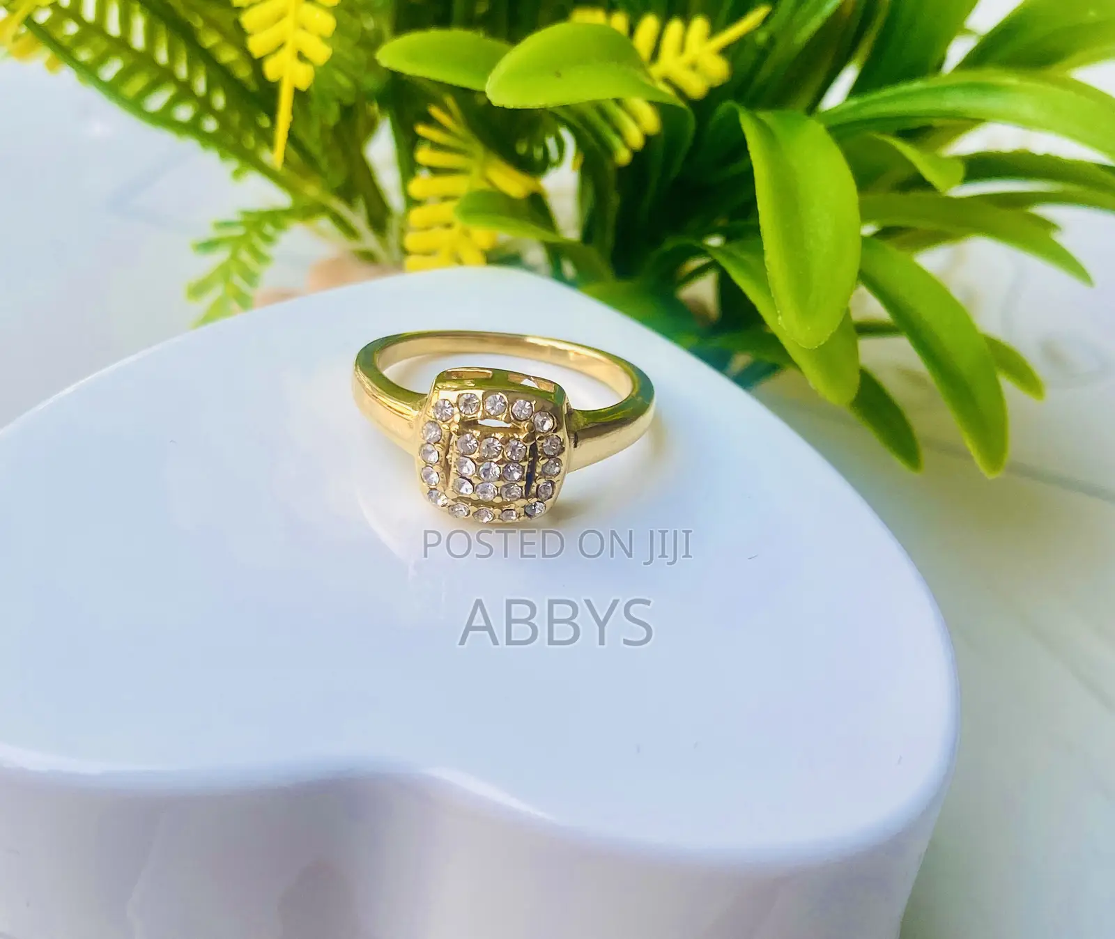 Zircon Square Engagement/Promise Ring