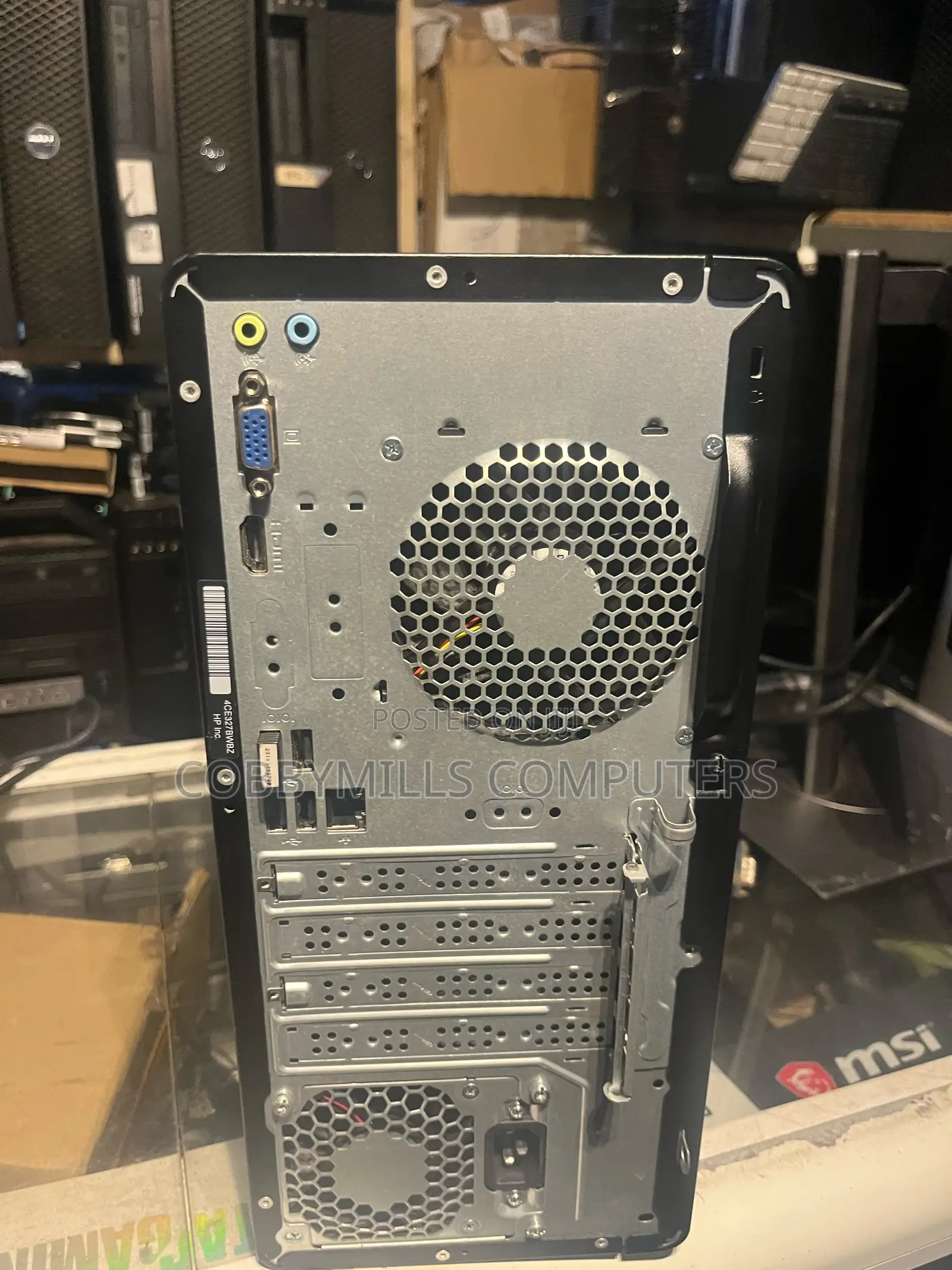 Desktop Computer HP 16GB Intel Core I7 SSD 256GB