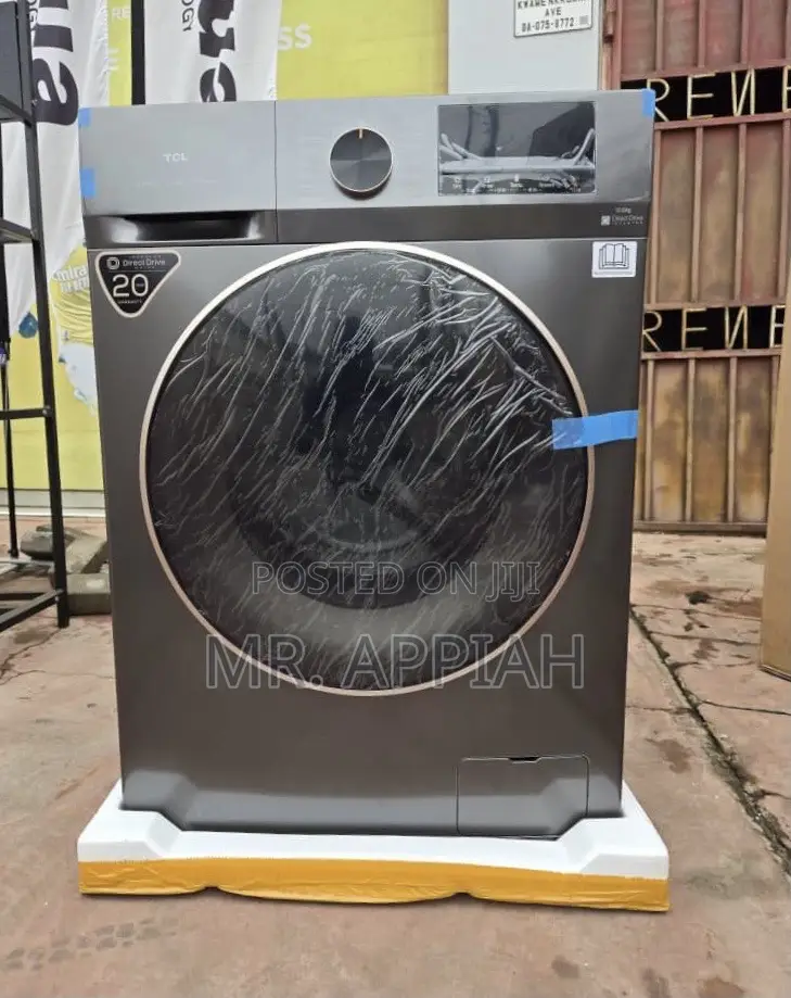 TCL 8kg Front Load Washing Machine W/ Direct Drive Motor 